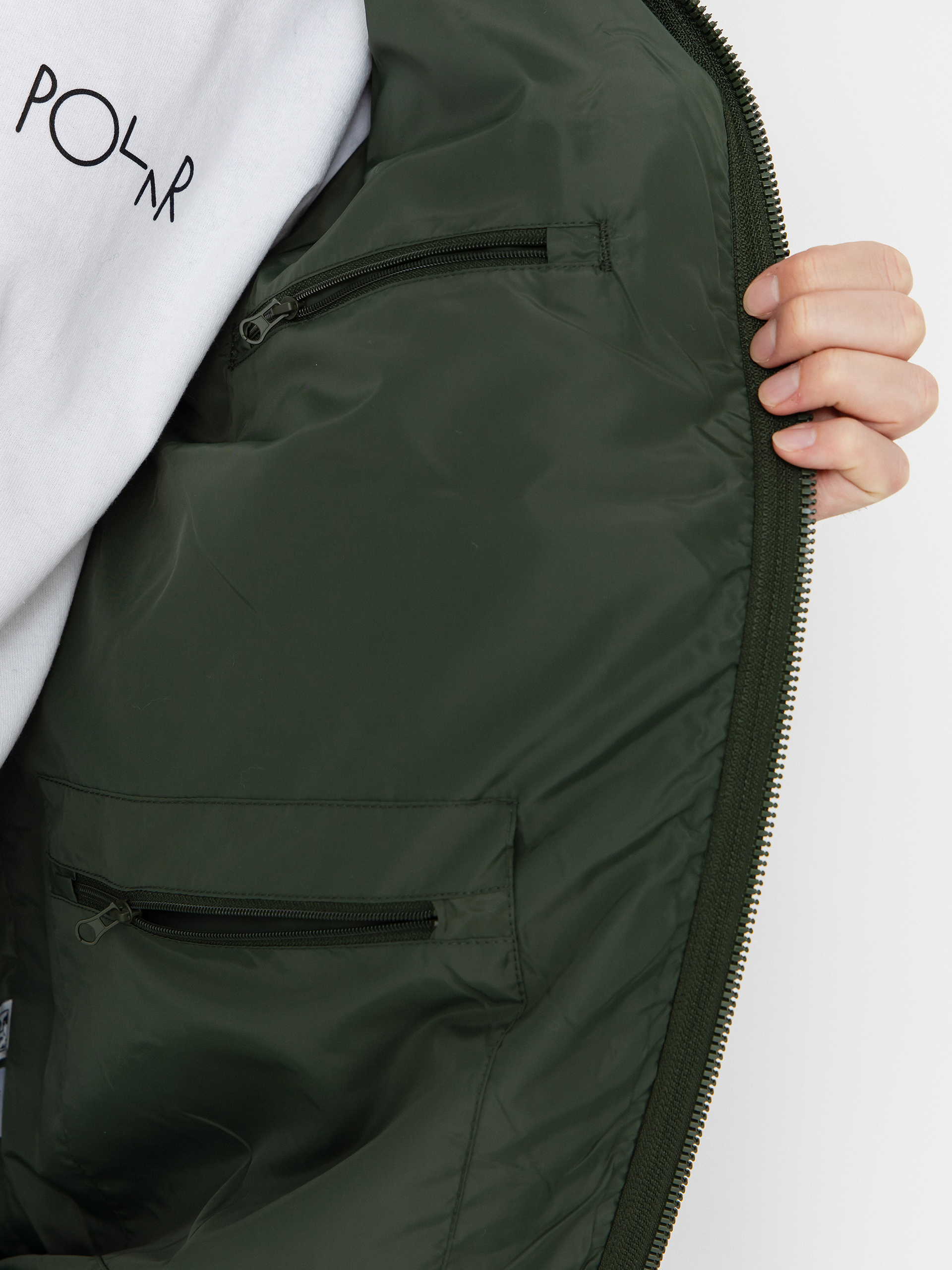 Pánský Fleecová mikina OBEY Obey Shaggy Sherpa (kombu green multi)