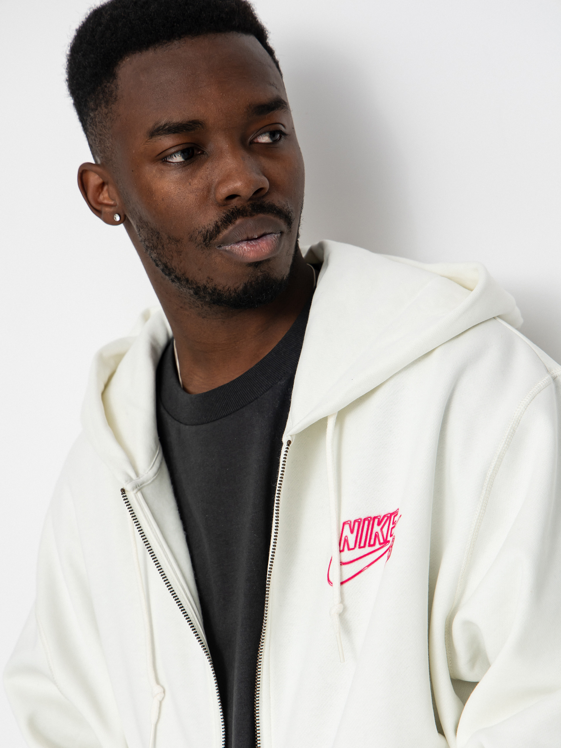 Mikina s kapucí Nike SB Gfx 2 ZHD (sail/black)