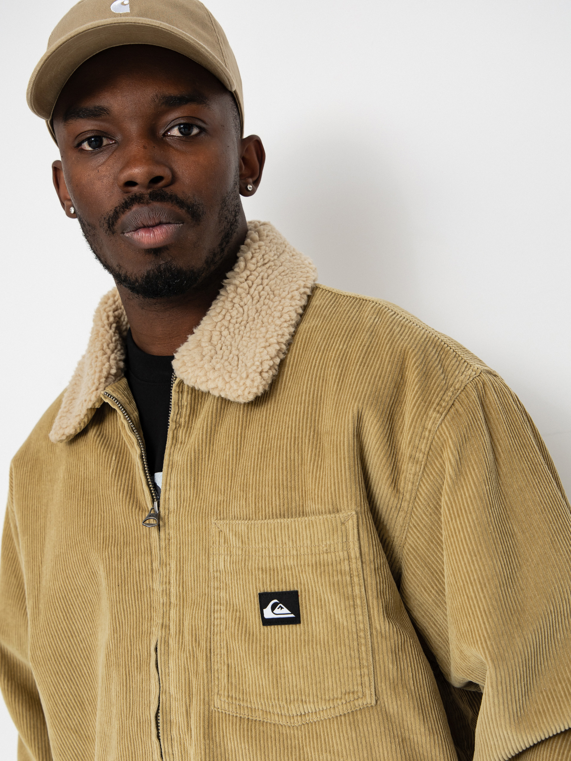 Bunda Quiksilver Dna Sherpa Harrington (sponge/grape leaf)