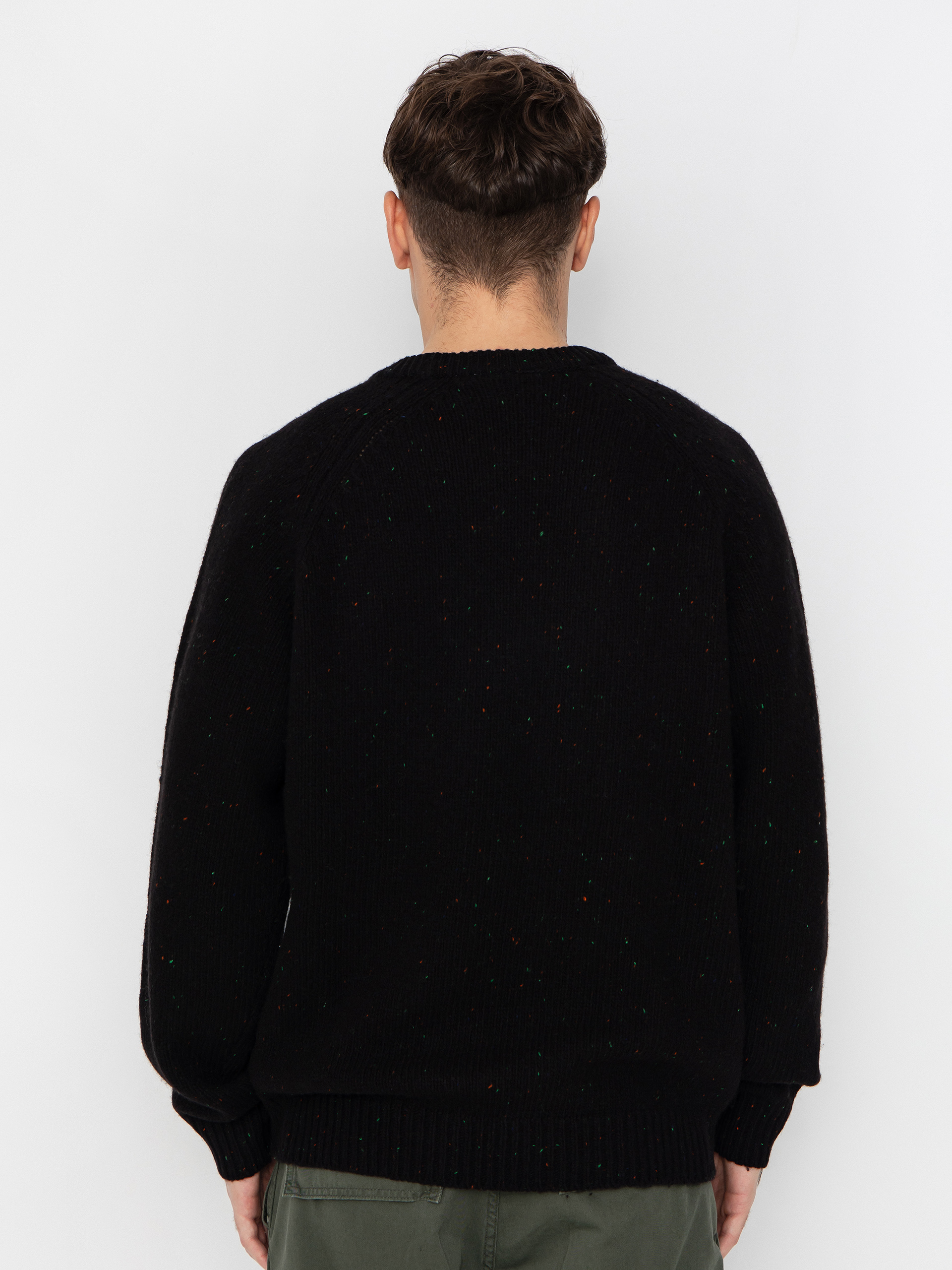 Svetr Carhartt WIP Anglistic (speckled black)
