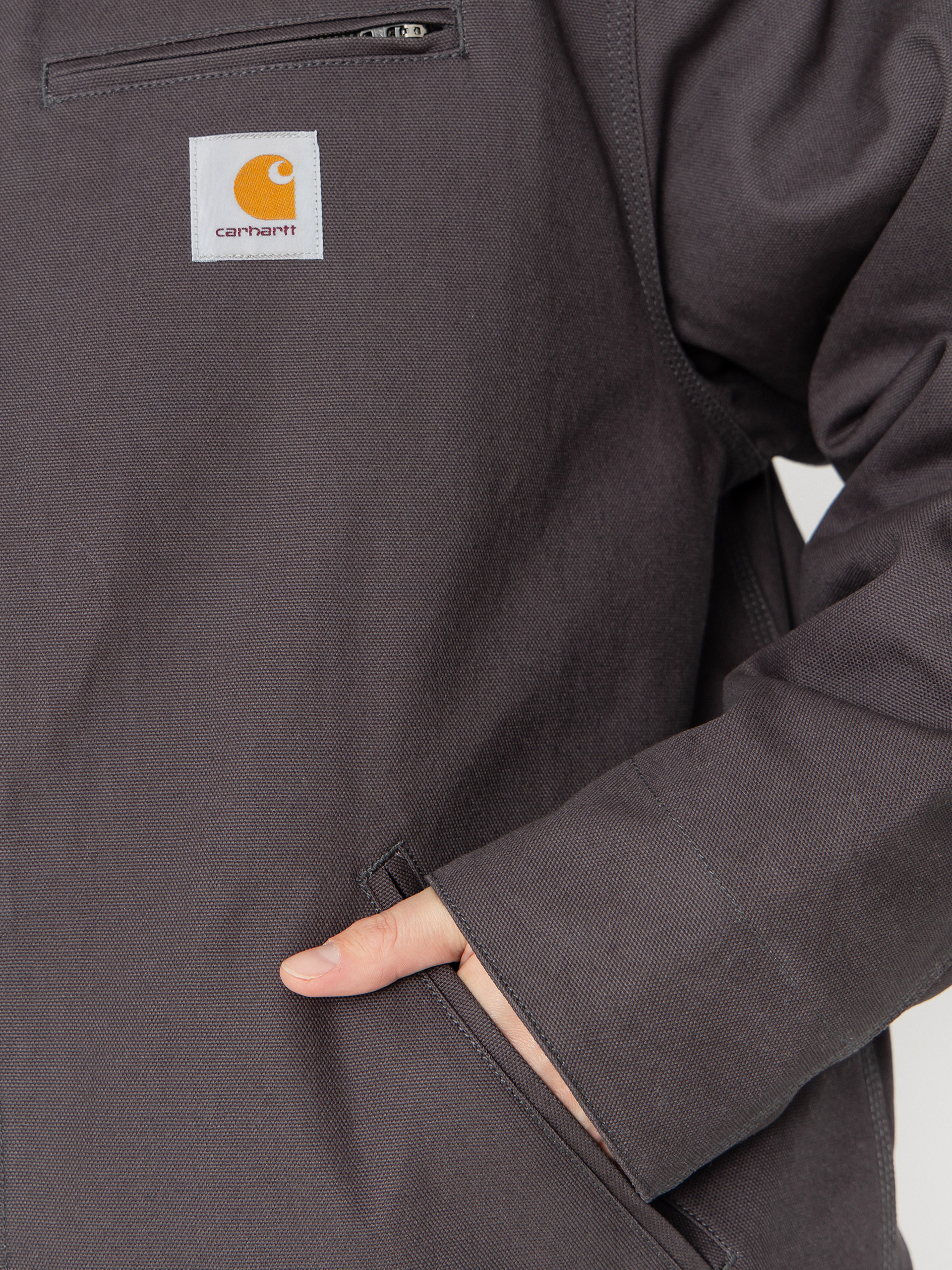 Bunda Carhartt WIP Detroit (graphite/black/rigid)