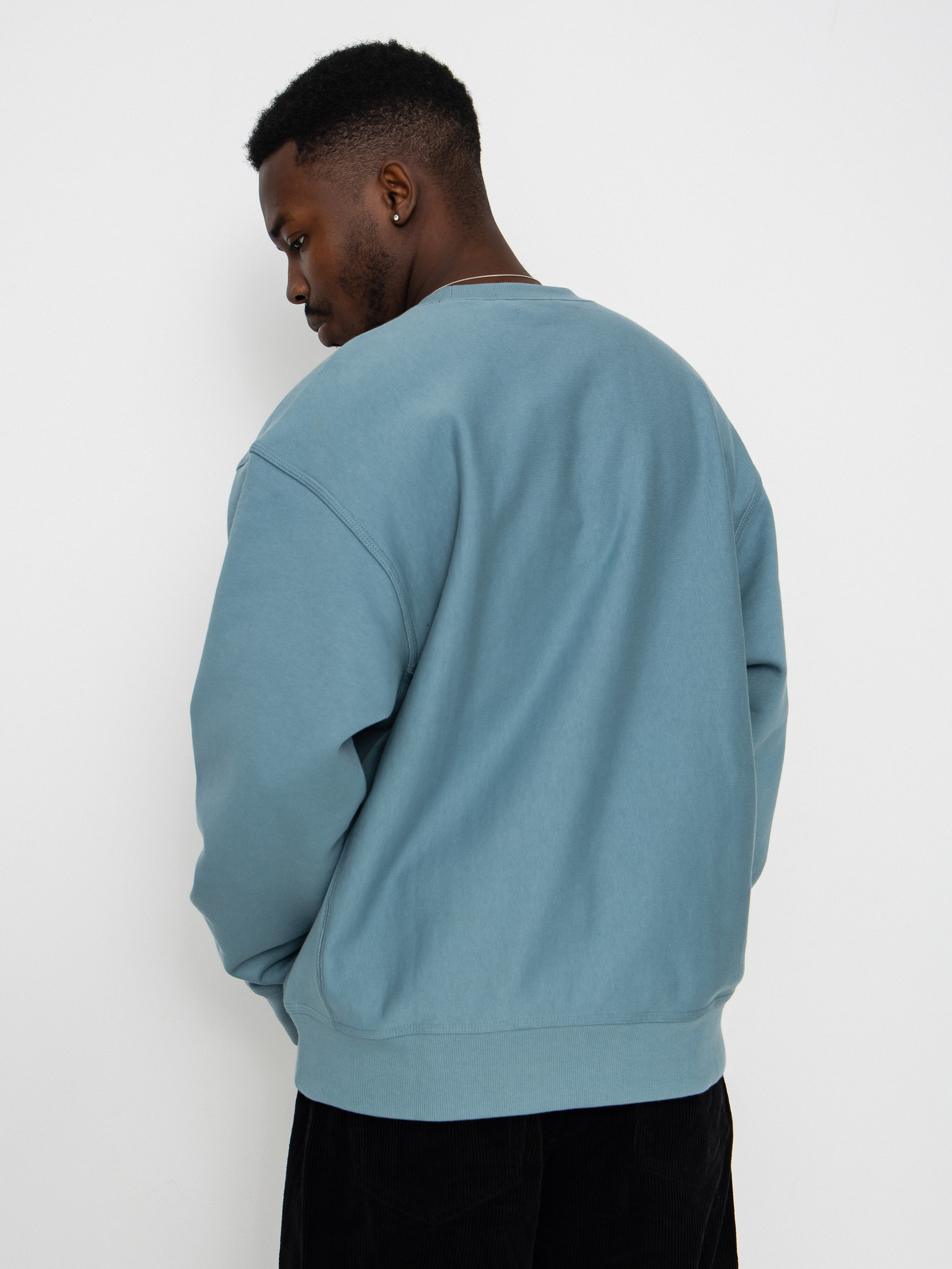 Mikina Carhartt WIP American Script (citadel)