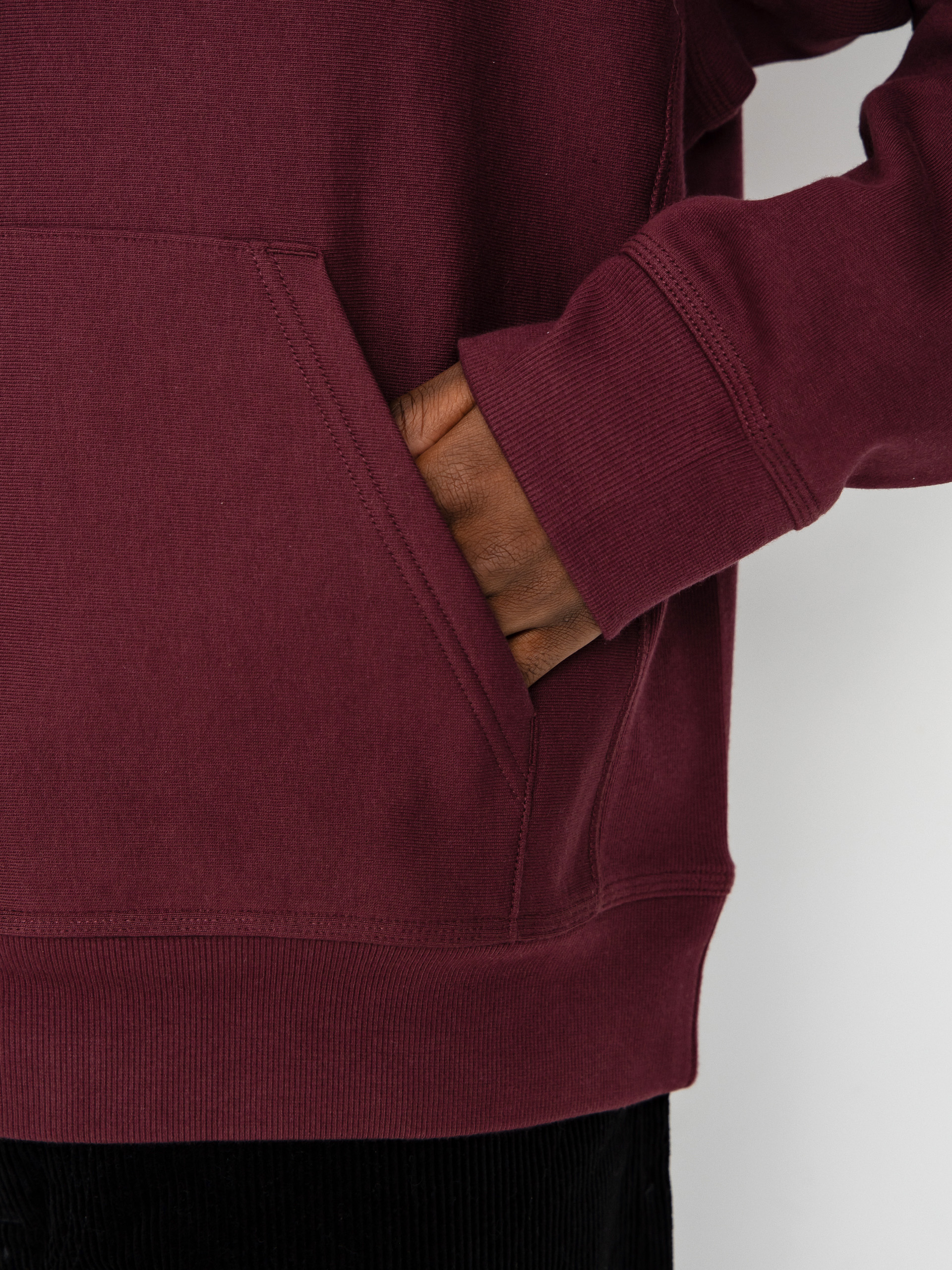 Mikina s kapucí Carhartt WIP American Script HD (rondo)