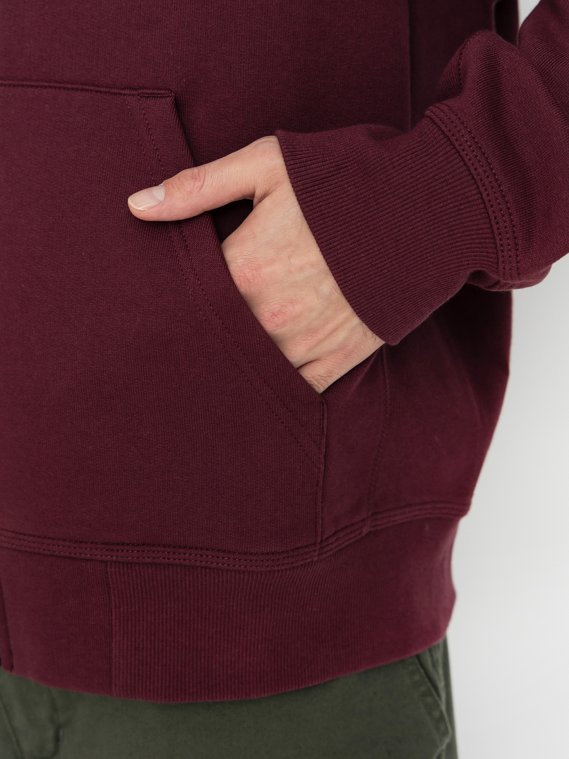 Mikina s kapucí Carhartt WIP American Script ZHD (rondo)