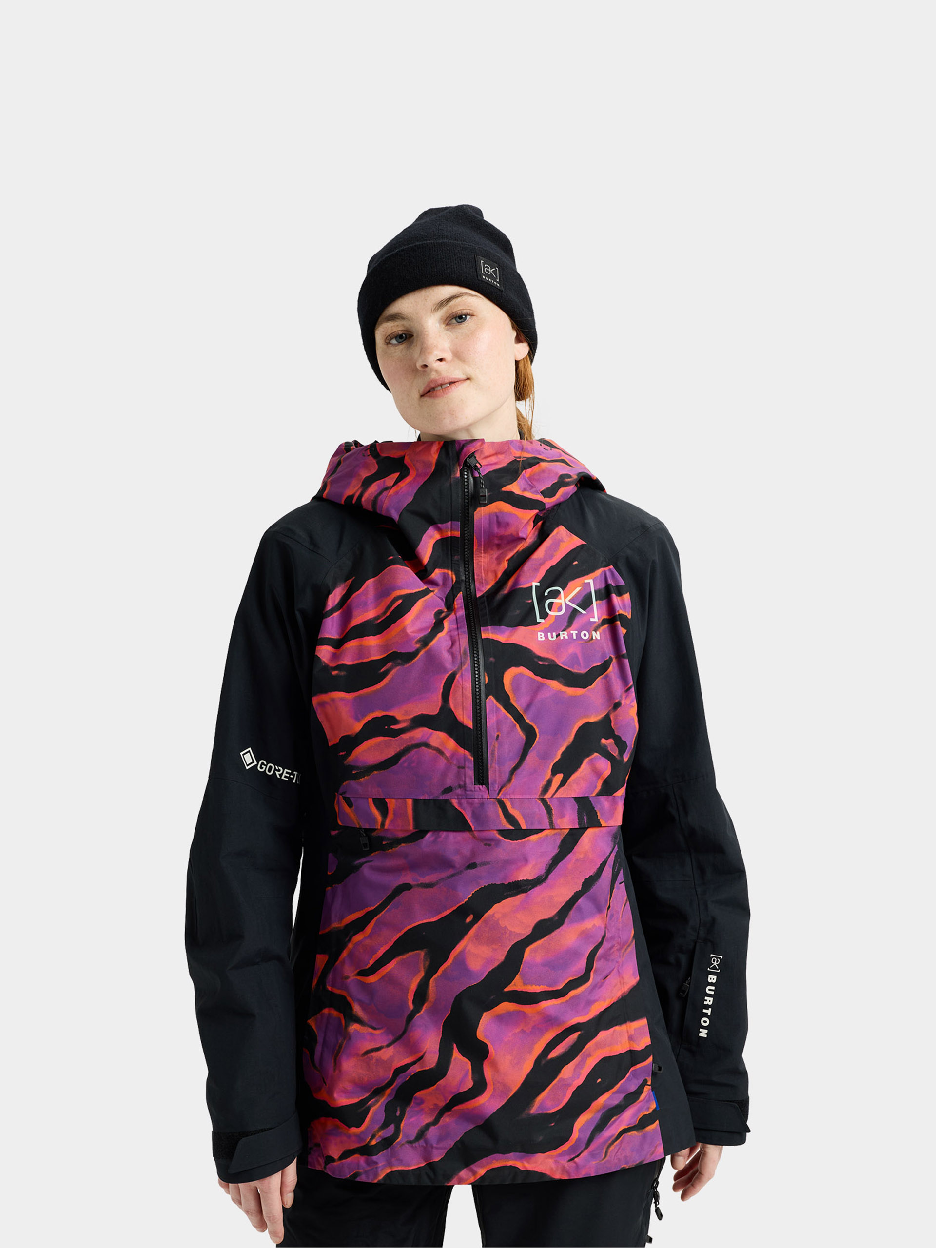 Snowboardová bunda Burton Ak Gore Tex Kimmy 2L Anorak Wmn (slash multi/true black)