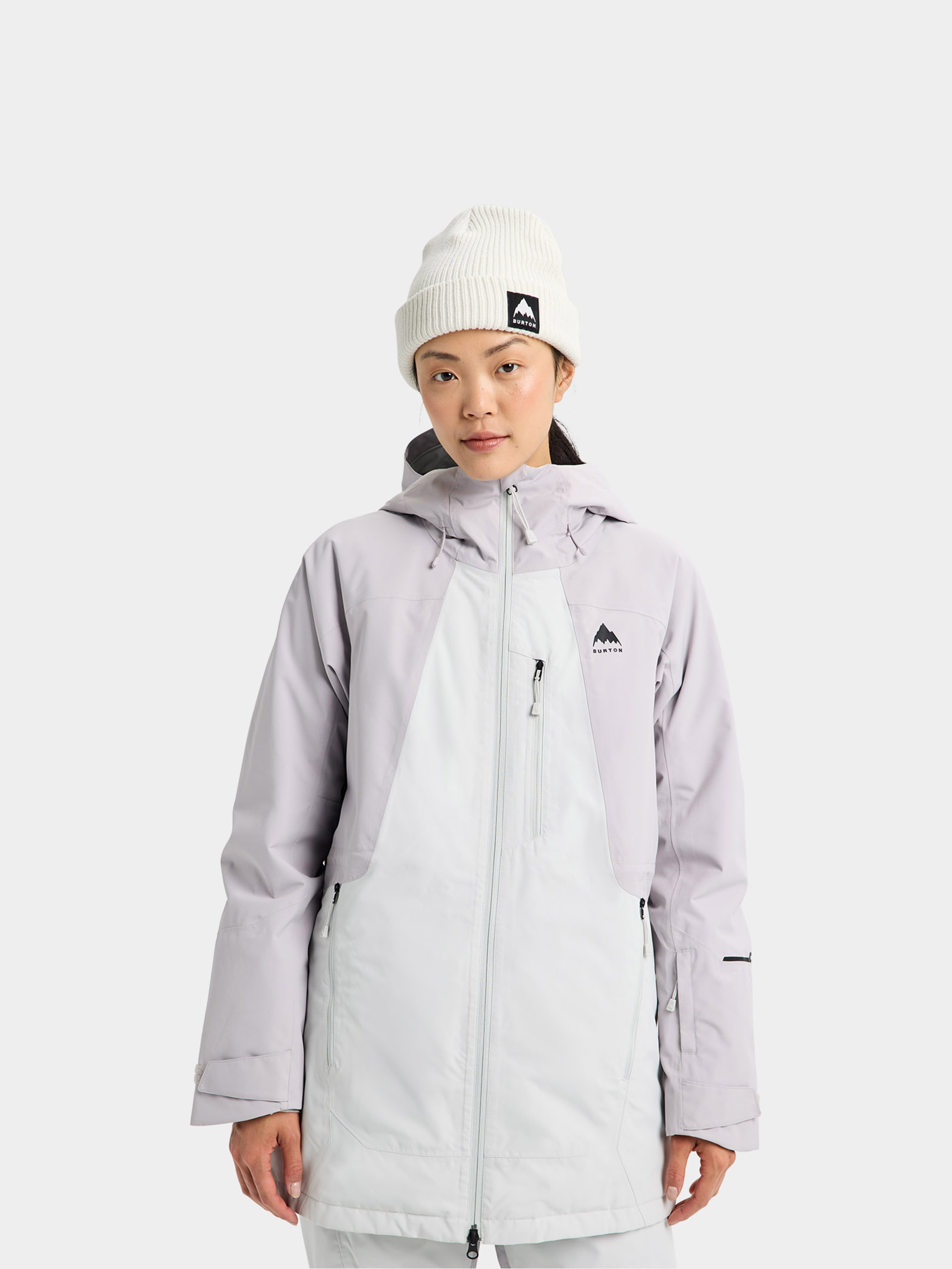 Snowboardovu00e1 bunda Burton Reserve 2L Insulated Wmn (washed lavender/gray cloud)