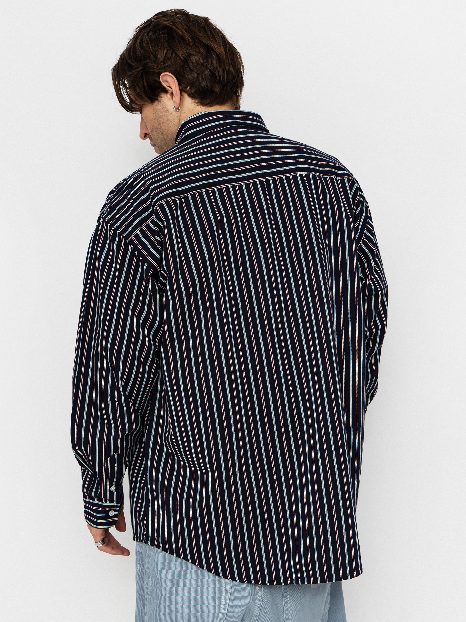 Košile Carhartt WIP Palance (palance stripe/dark navy)