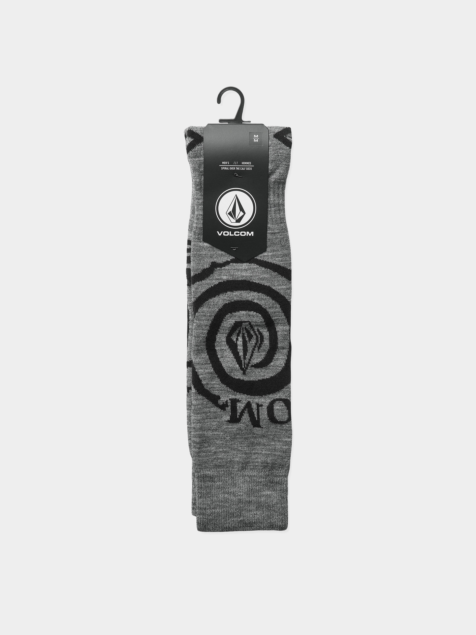Ponožky Volcom Spiral Over The Calf (heather grey)