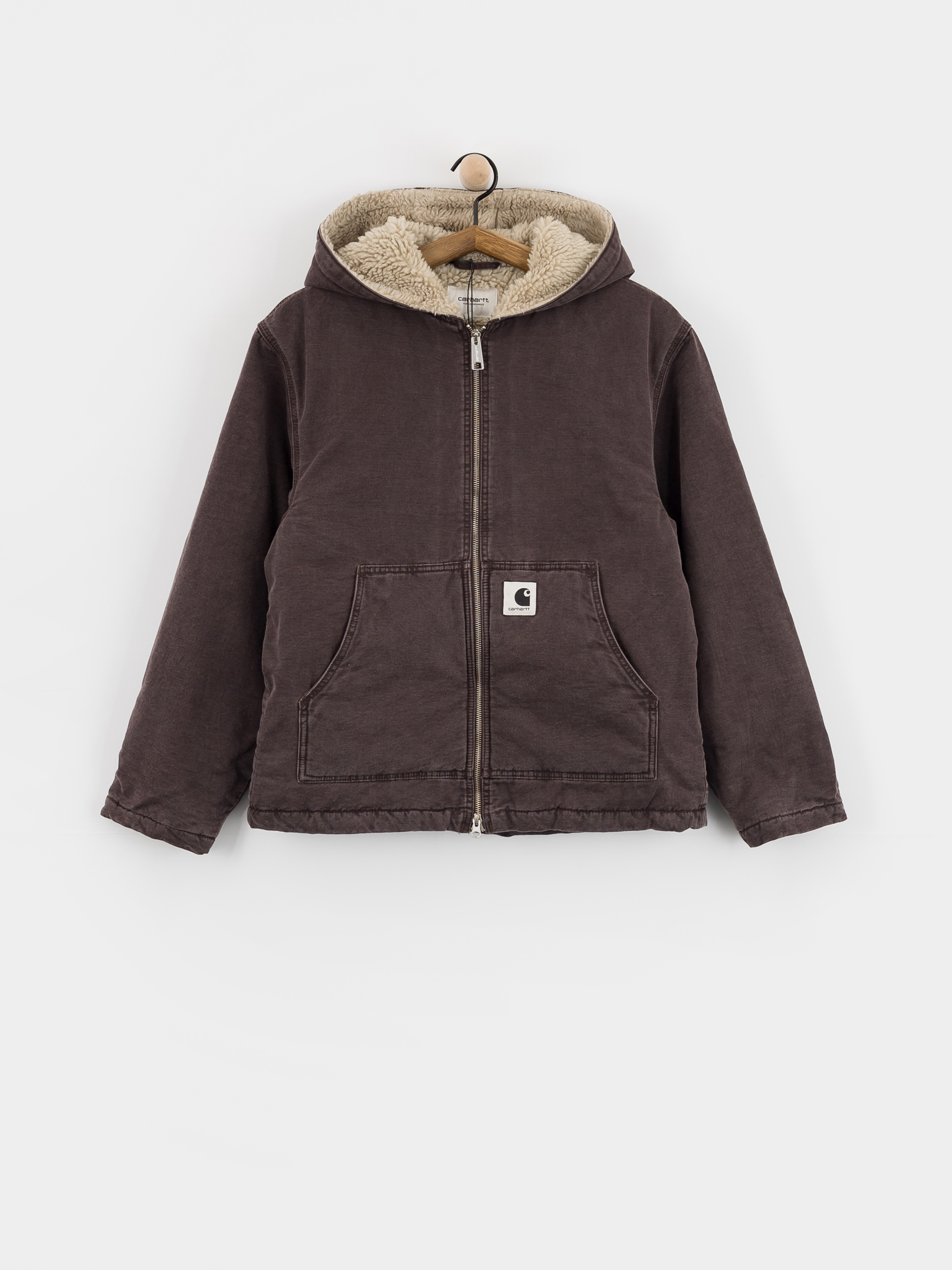 Bunda Carhartt WIP Hooded Mitch Wmn (palisander)