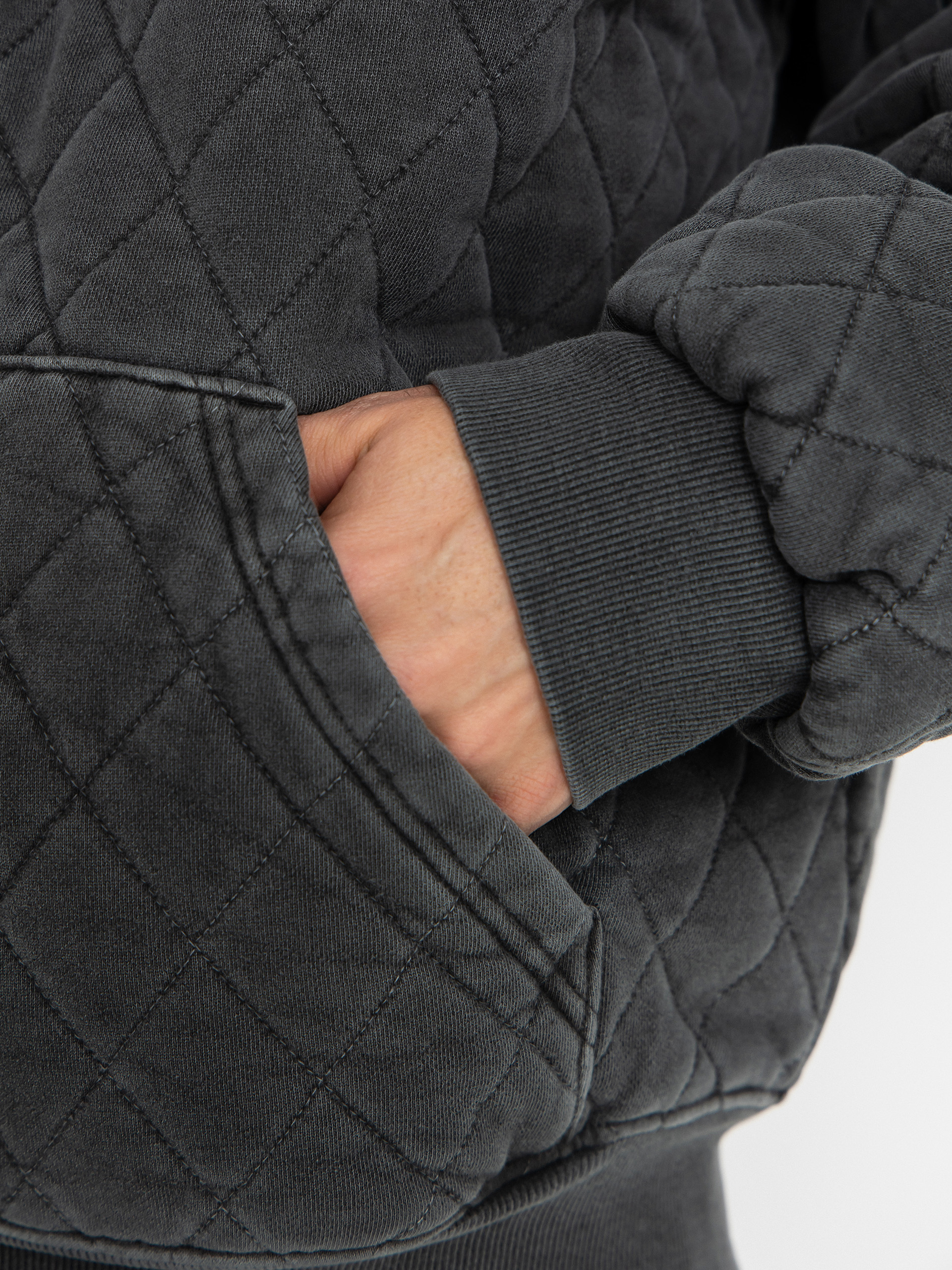 Bunda Carhartt WIP Vista Quilted ZHD (black/garment dyed)