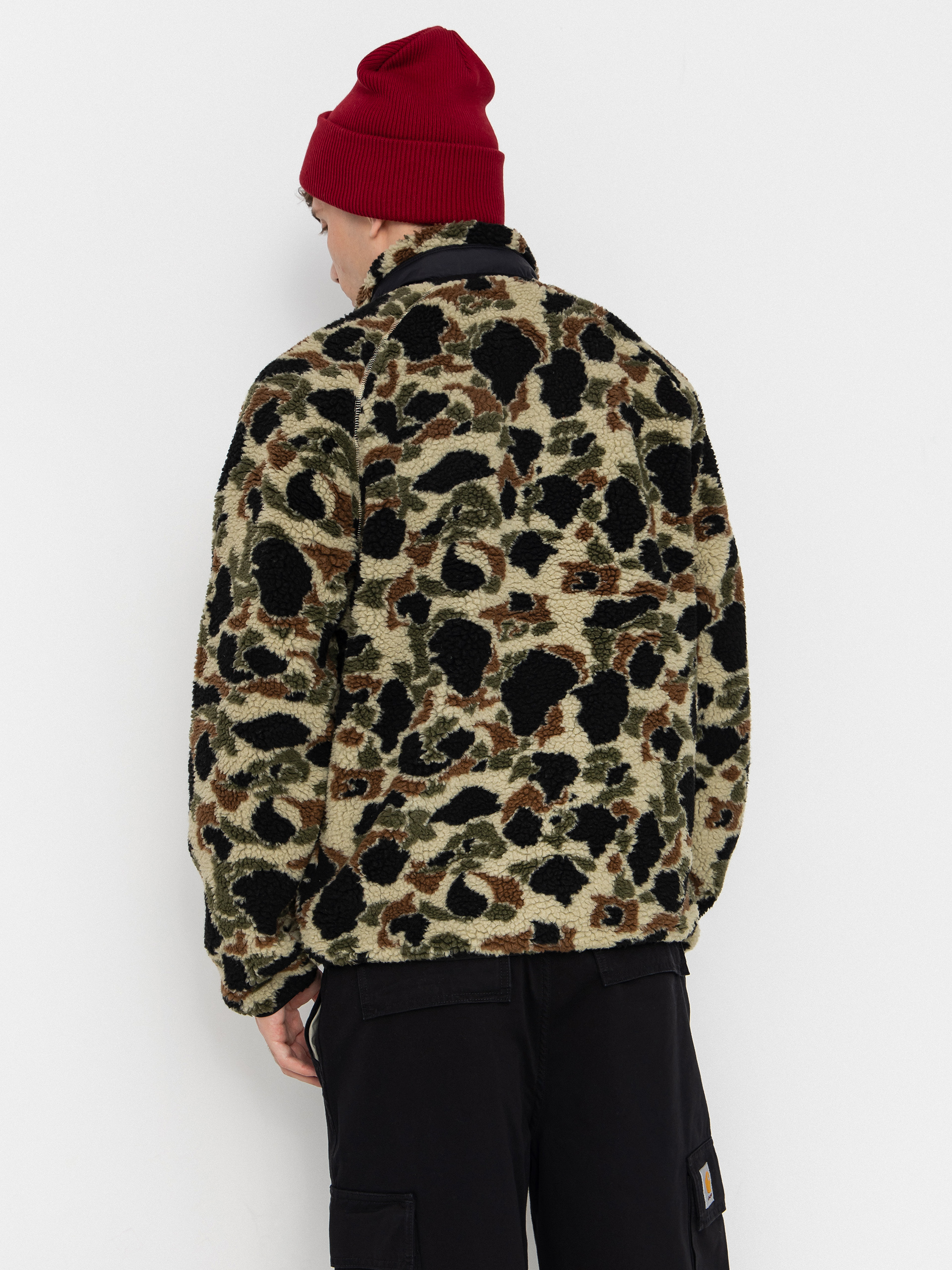Bunda Carhartt WIP Prentis (camo duck jacquard/green/black)