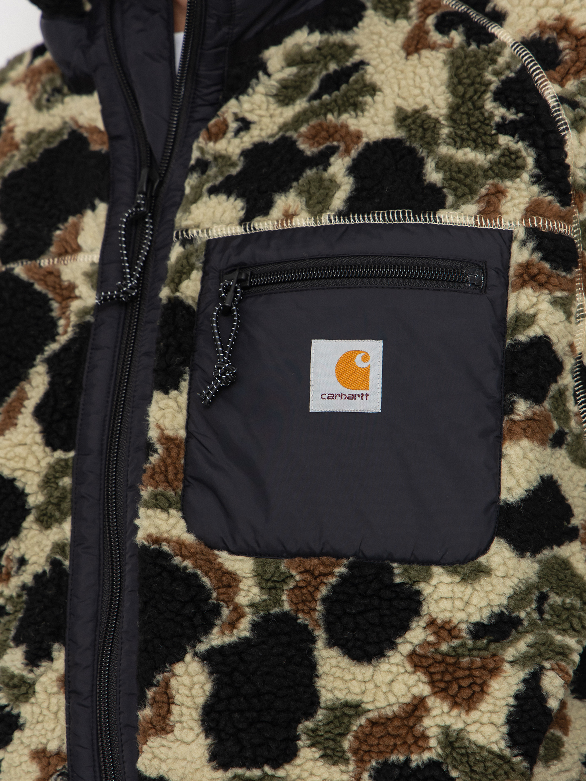 Bunda Carhartt WIP Prentis (camo duck jacquard/green/black)