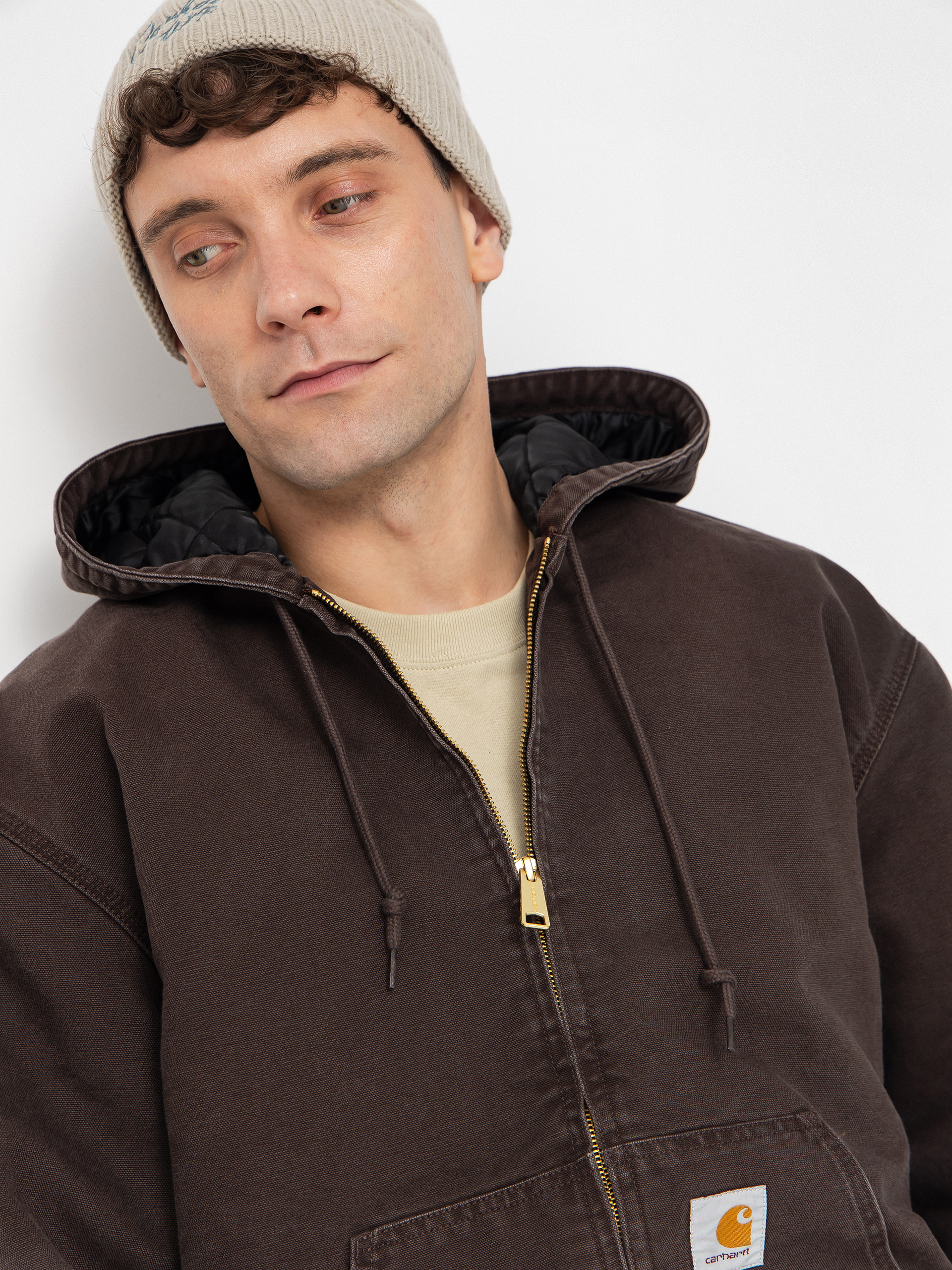 Bunda Carhartt WIP OG Active (tobacco/stone canvas)