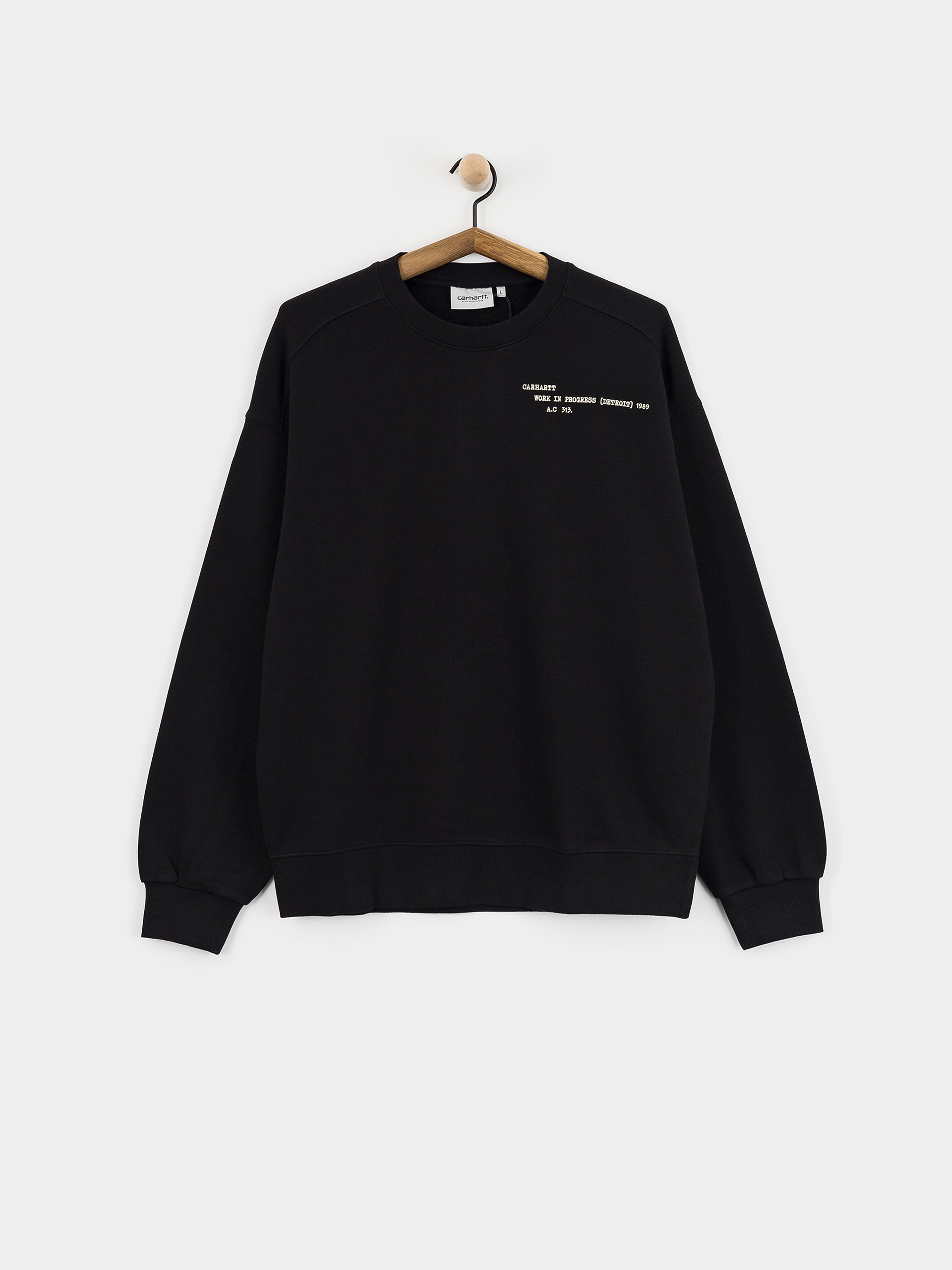Mikina Carhartt WIP Punched (black)