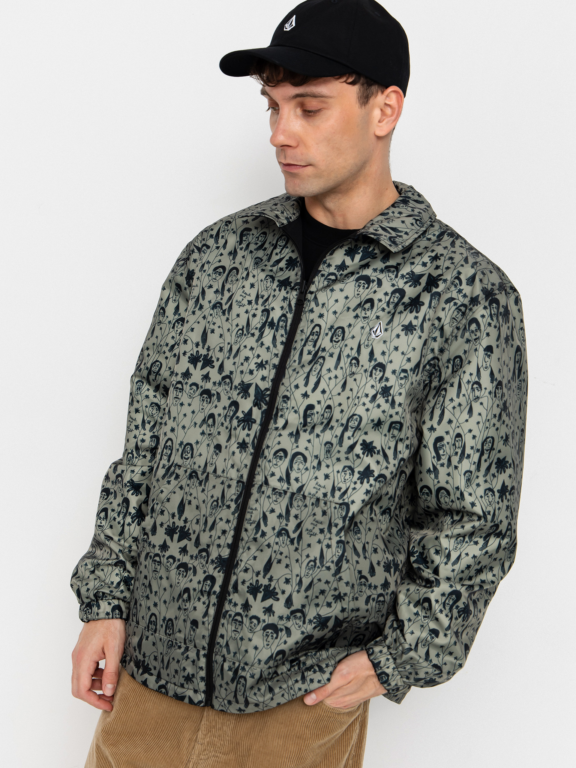 Bunda Volcom Fakie Reversible (black)