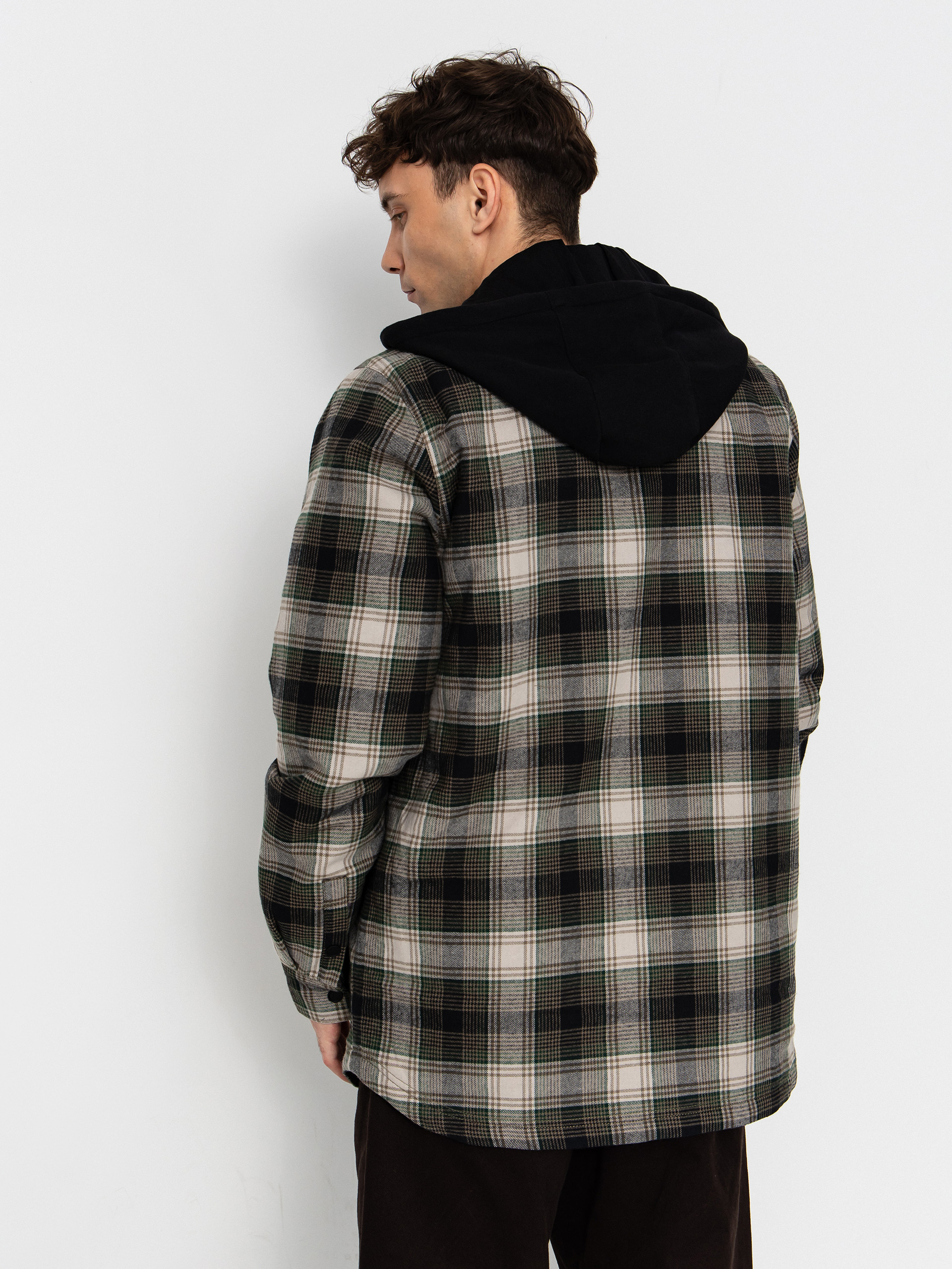 Bunda Volcom Kenson Ins Flannel (black green)
