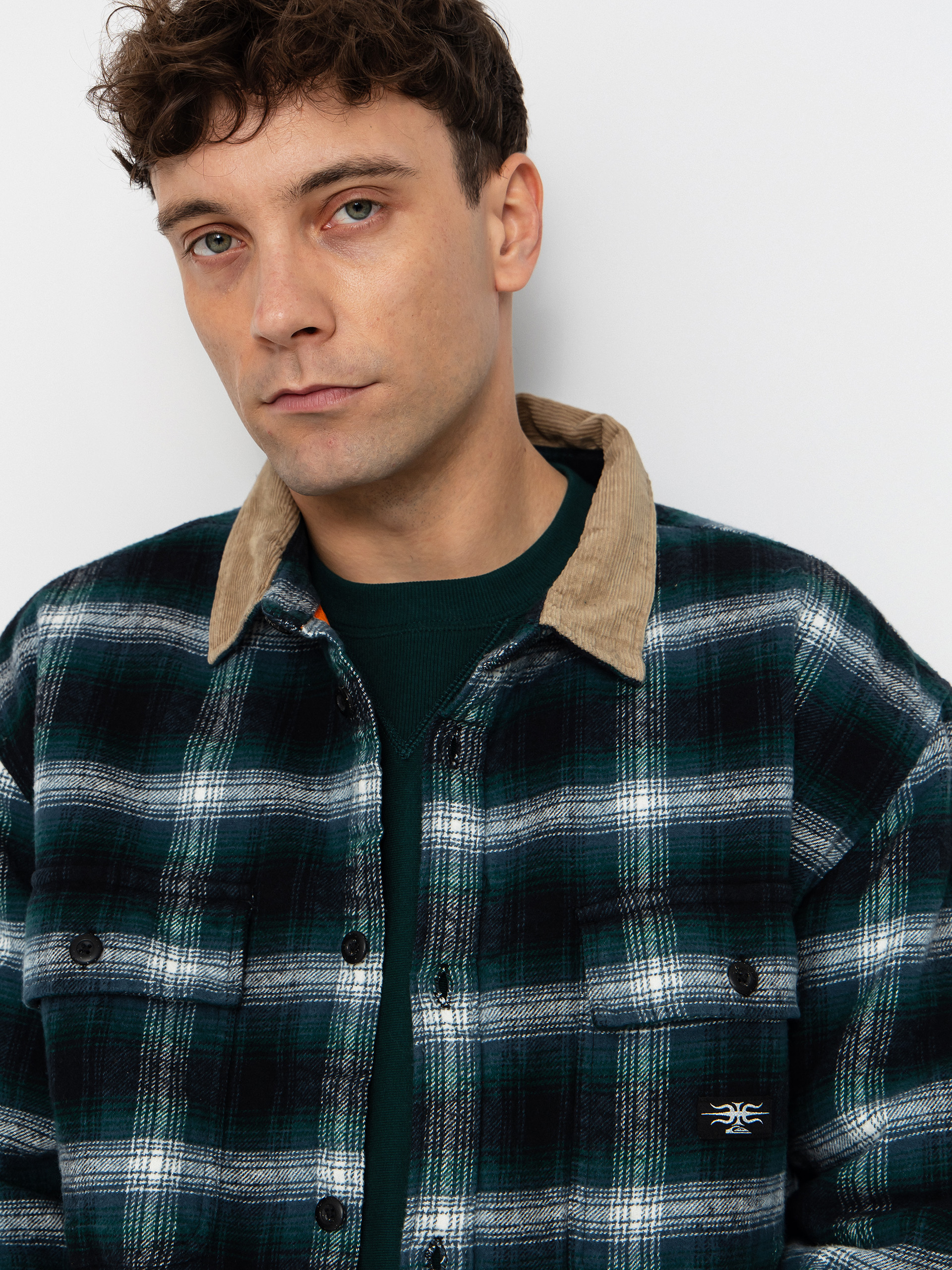 Košile Quiksilver Mercury Desert Shadow Check (orion blue desert shadow)