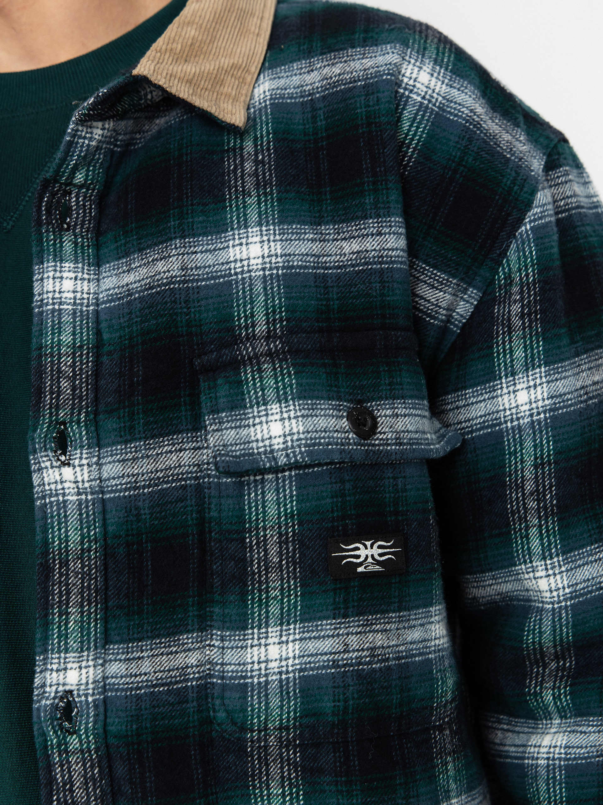 Košile Quiksilver Mercury Desert Shadow Check (orion blue desert shadow)