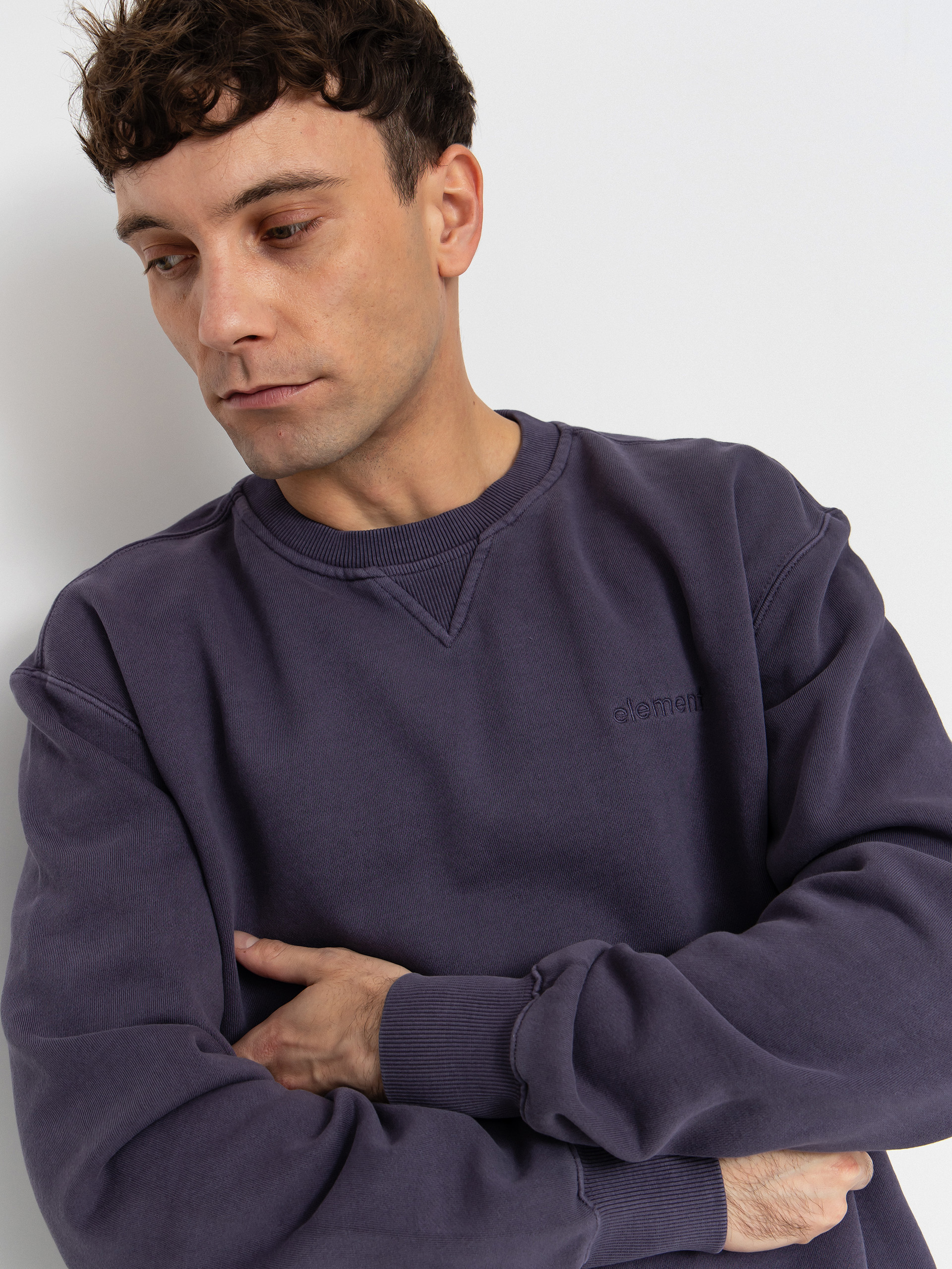 Mikina Element Lowcase Pigment Cr (graystone)