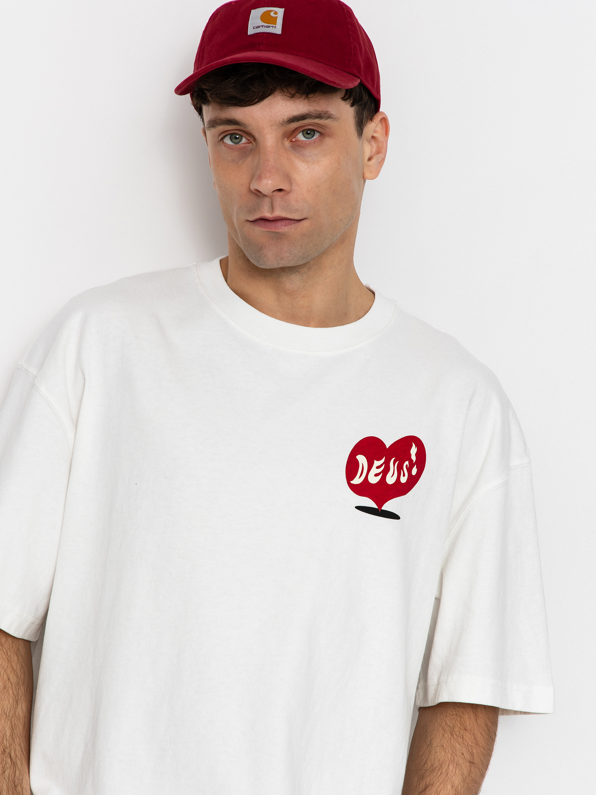 Tričko Deus Ex Machina Deep Cut (vintage white)