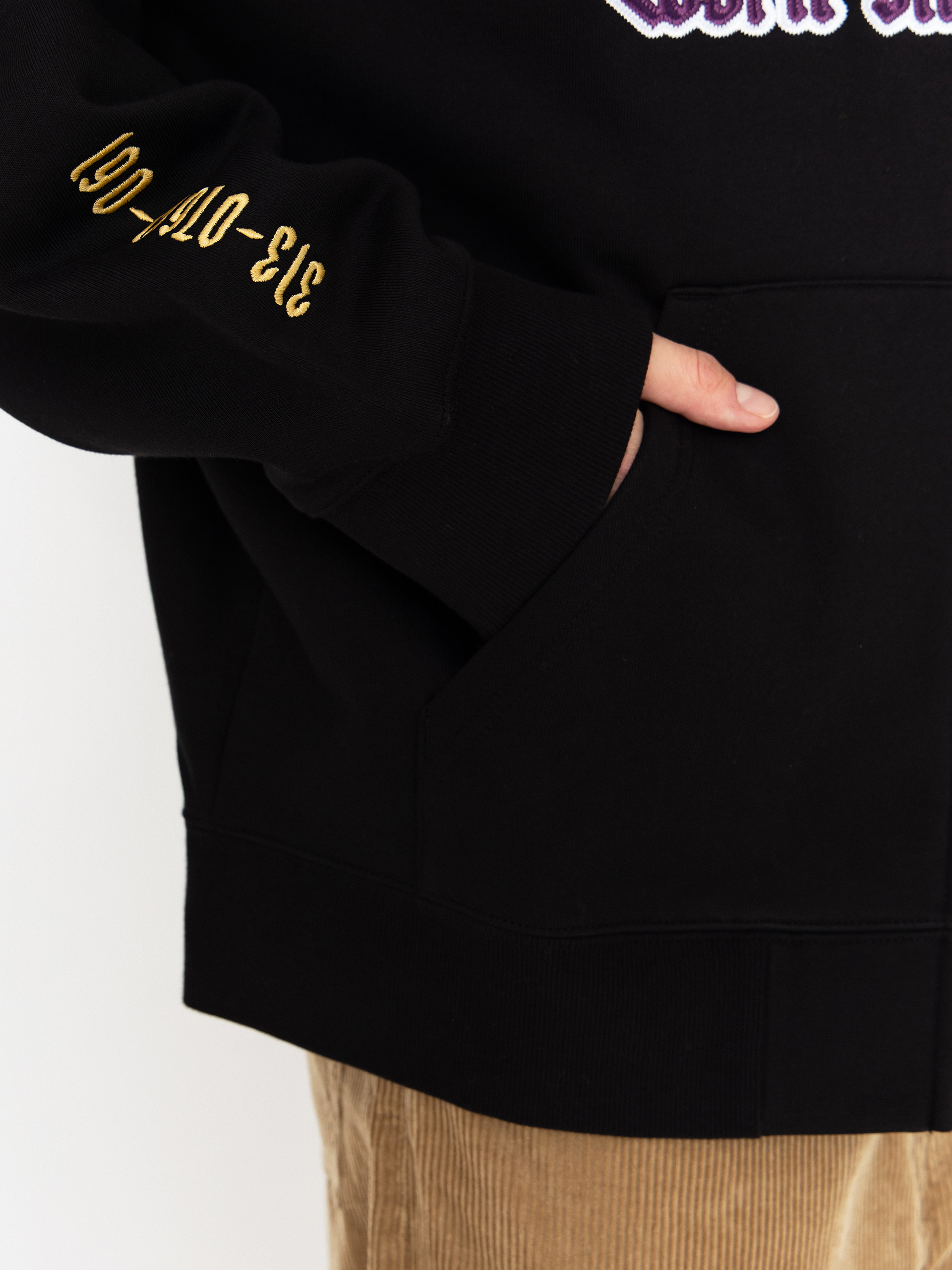 Mikina s kapucí Carhartt WIP Dual ZHD (black)