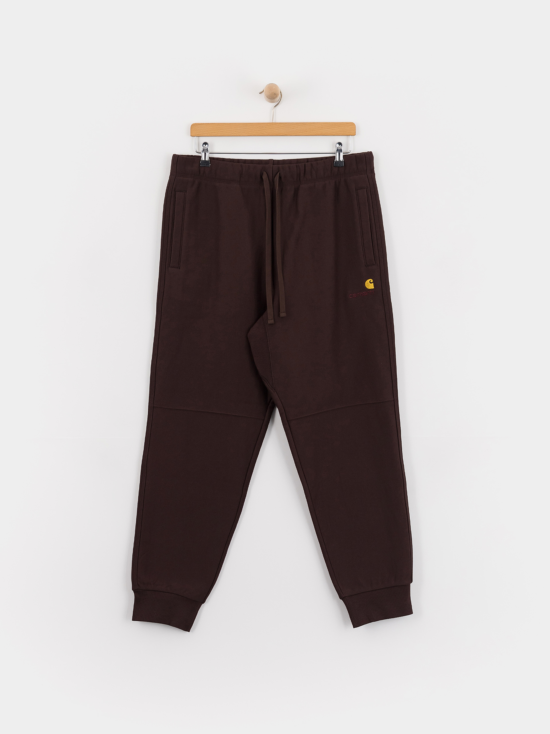 Kalhoty Carhartt WIP American Script Jogging (palisander)
