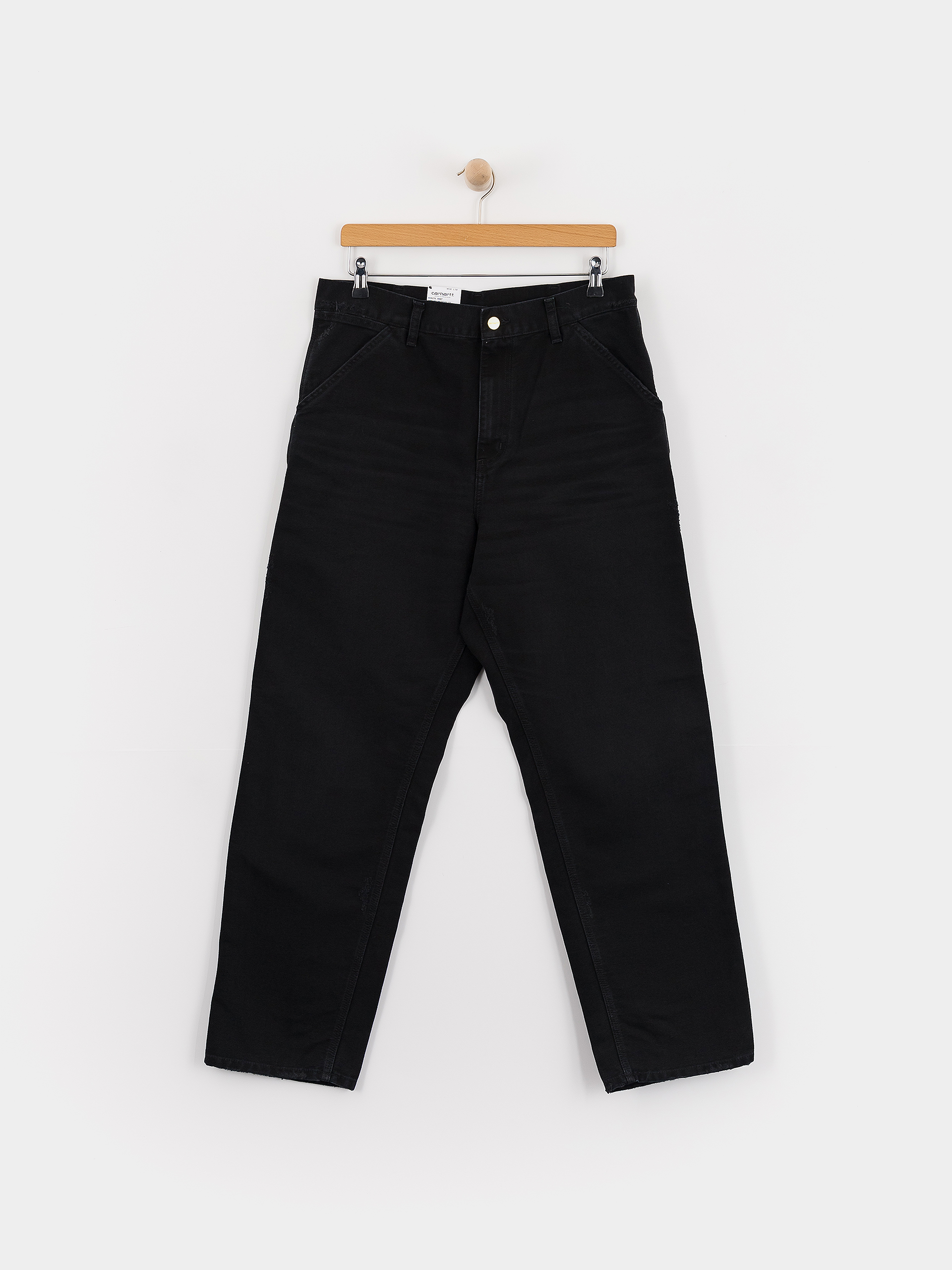Kalhoty Carhartt WIP Single Knee (black)
