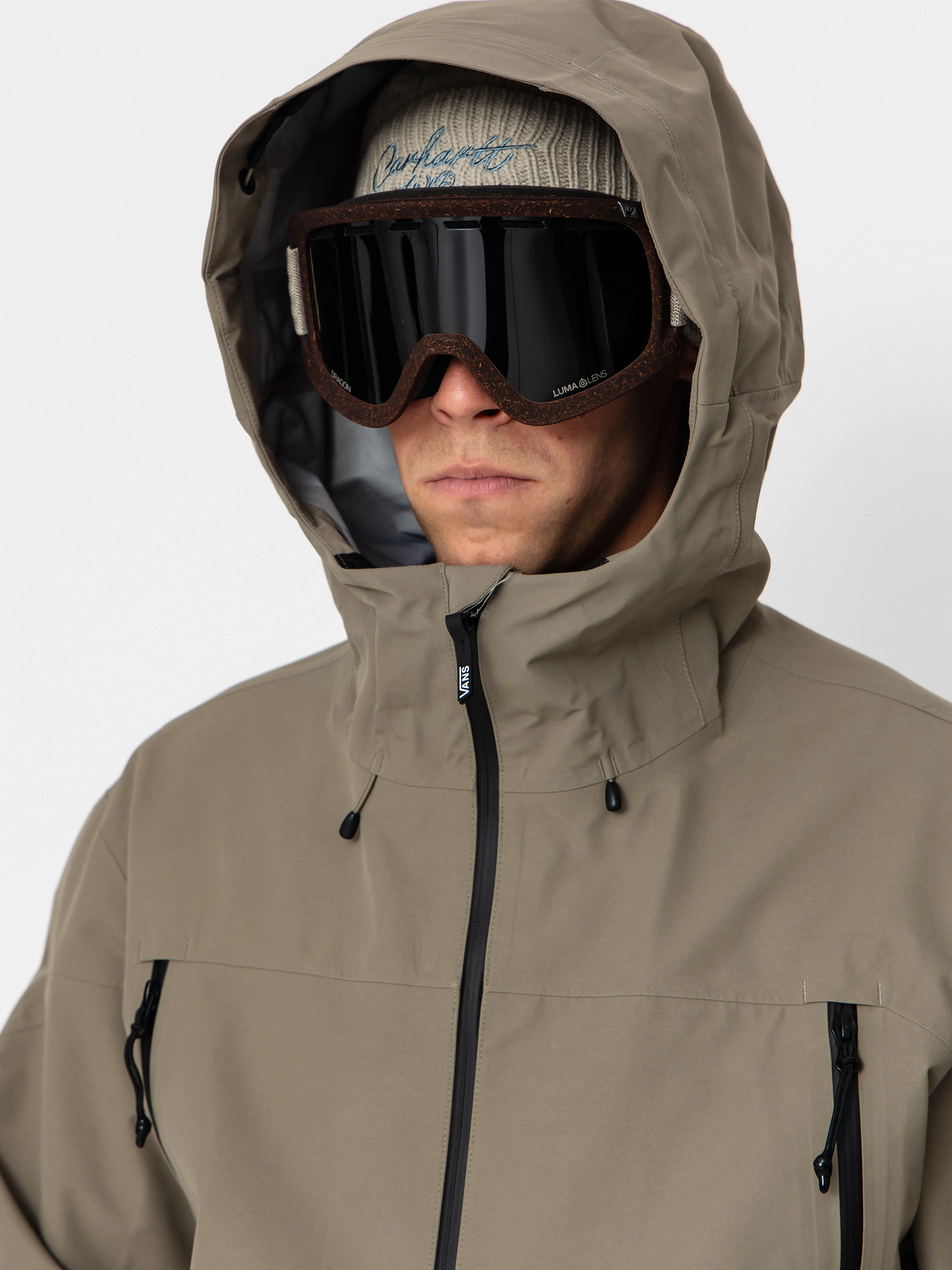 Pánská Snowboardová bunda Vans Hi Country 3L 2.0 (mountain essentials bungee cord)