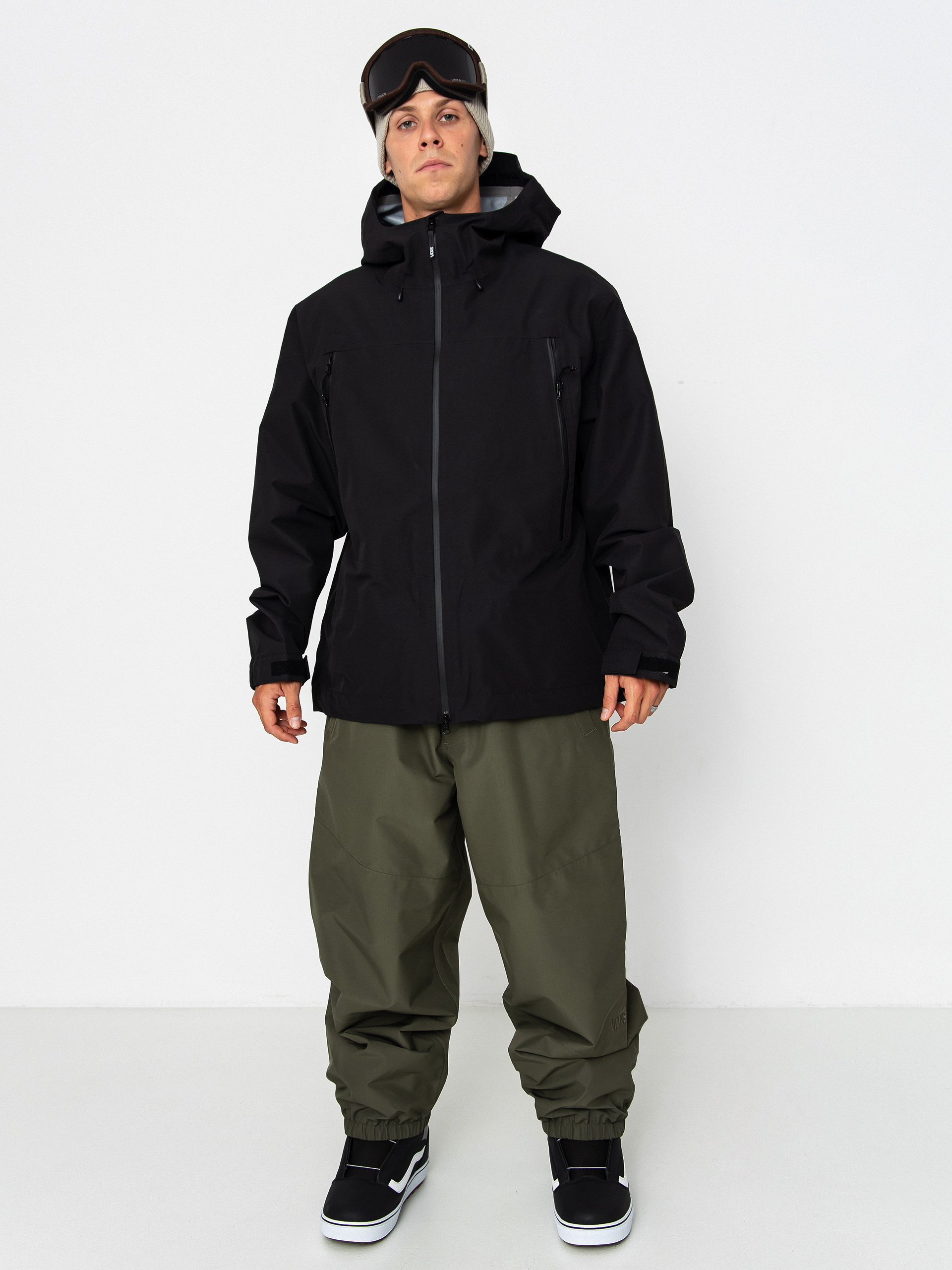 Snowboardovu00e1 bunda Vans Hi Country 3L 2.0 (black)