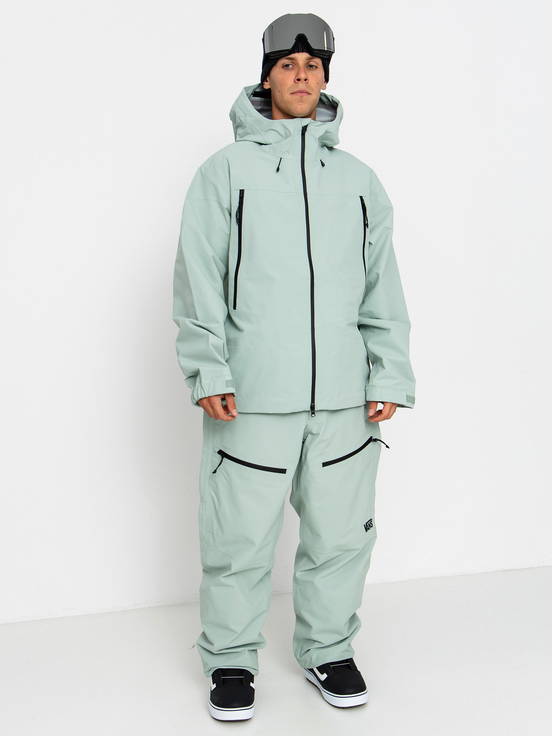 Snowboardová bunda Vans Hi Country 3L 2.0 (gray olive)