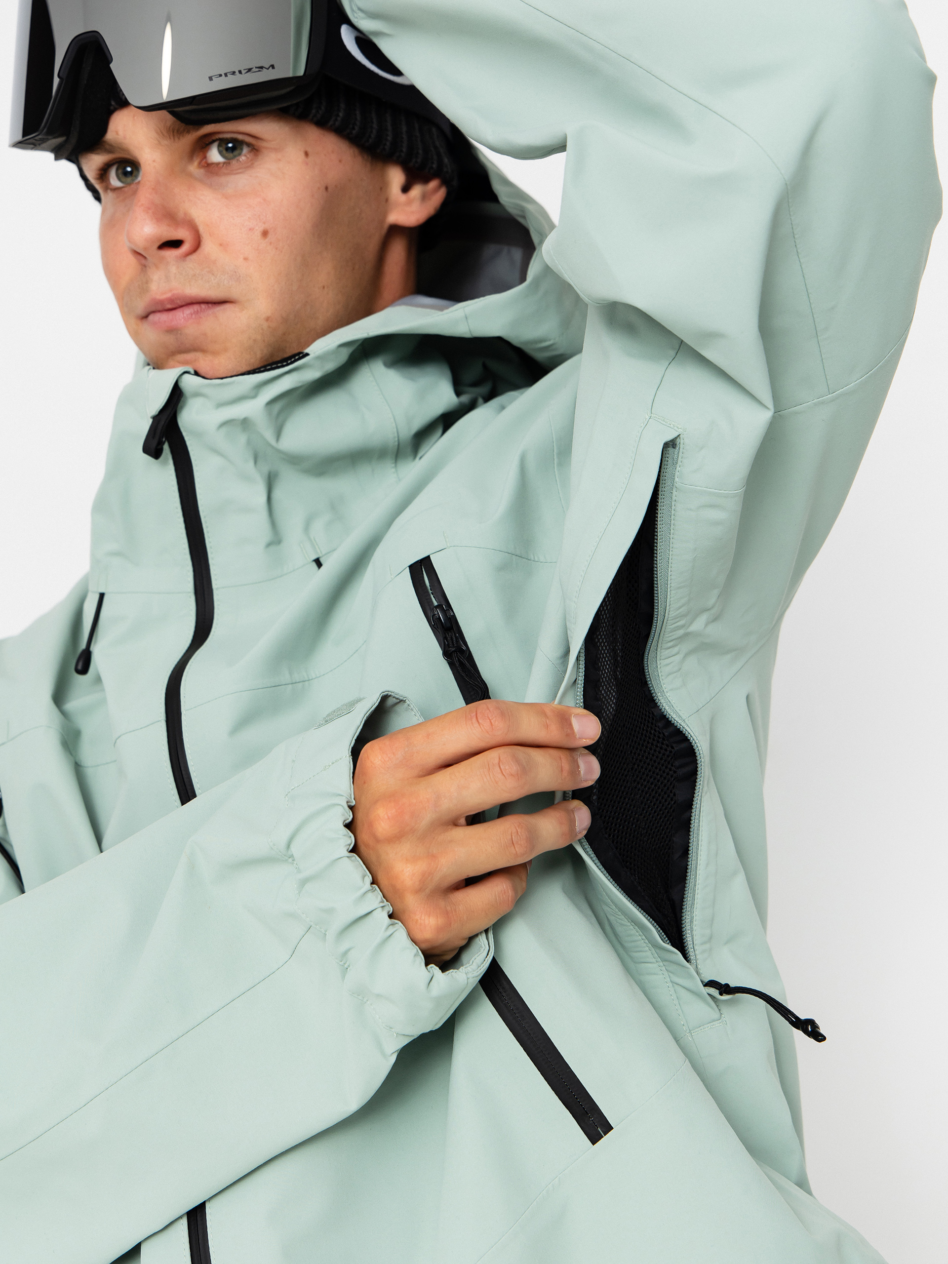 Pánská Snowboardová bunda Vans Hi Country 3L 2.0 (gray olive)