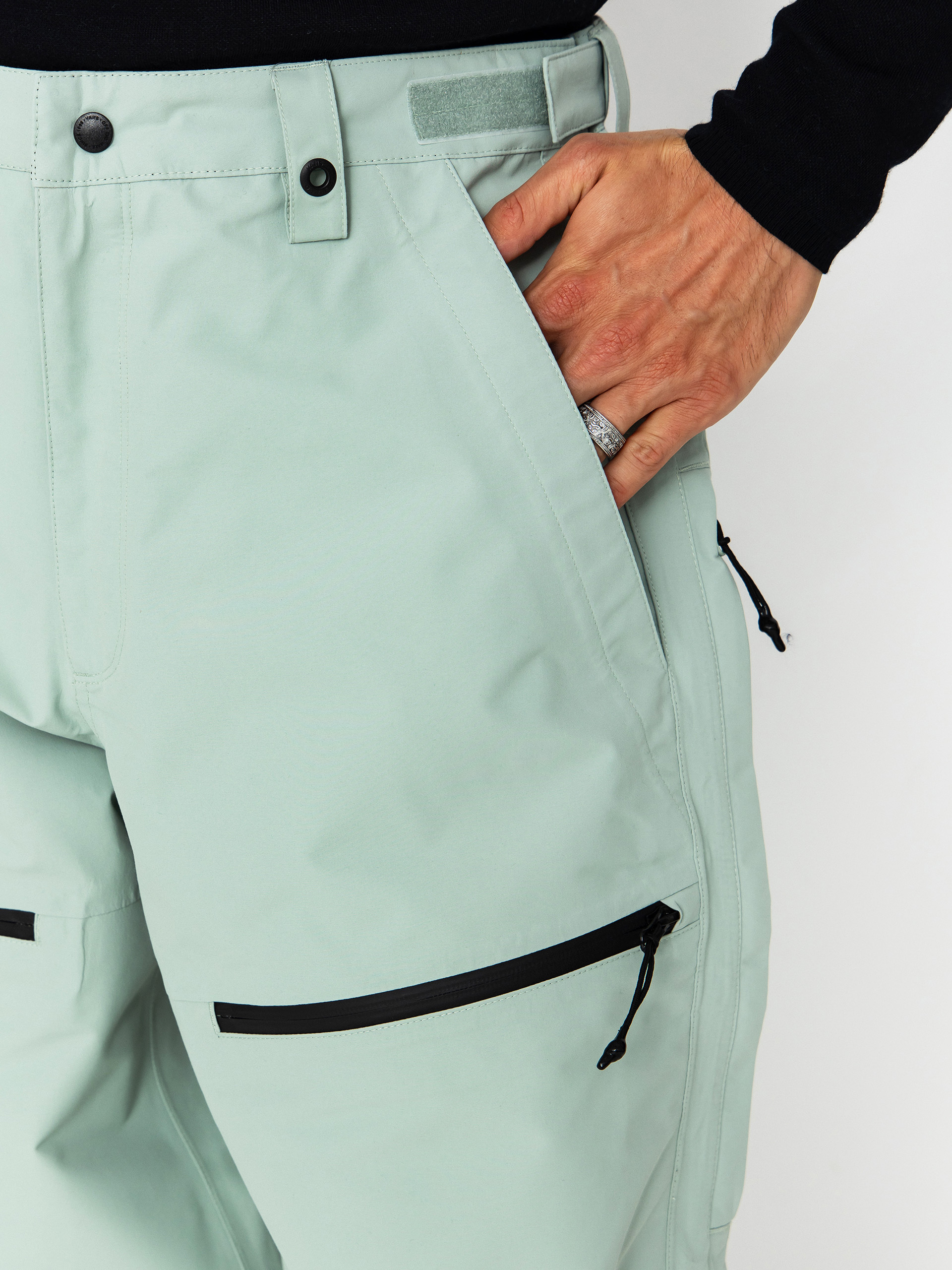 Pánské Snowboardové kalhoty  Vans MTE High Country 3L 2.0 (gray olive)