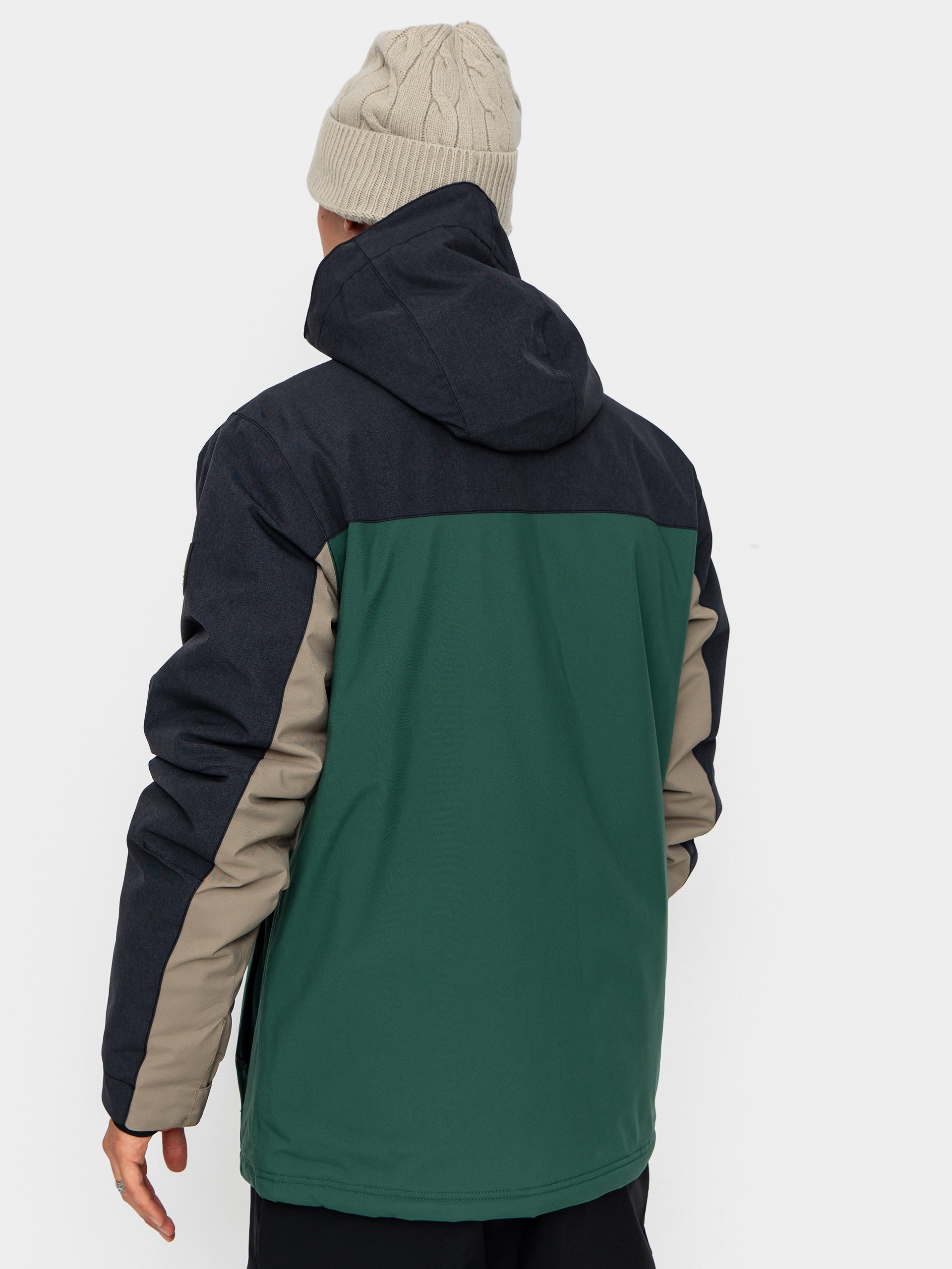 Pánská Snowboardová bunda Quiksilver Dawson (trekking green)