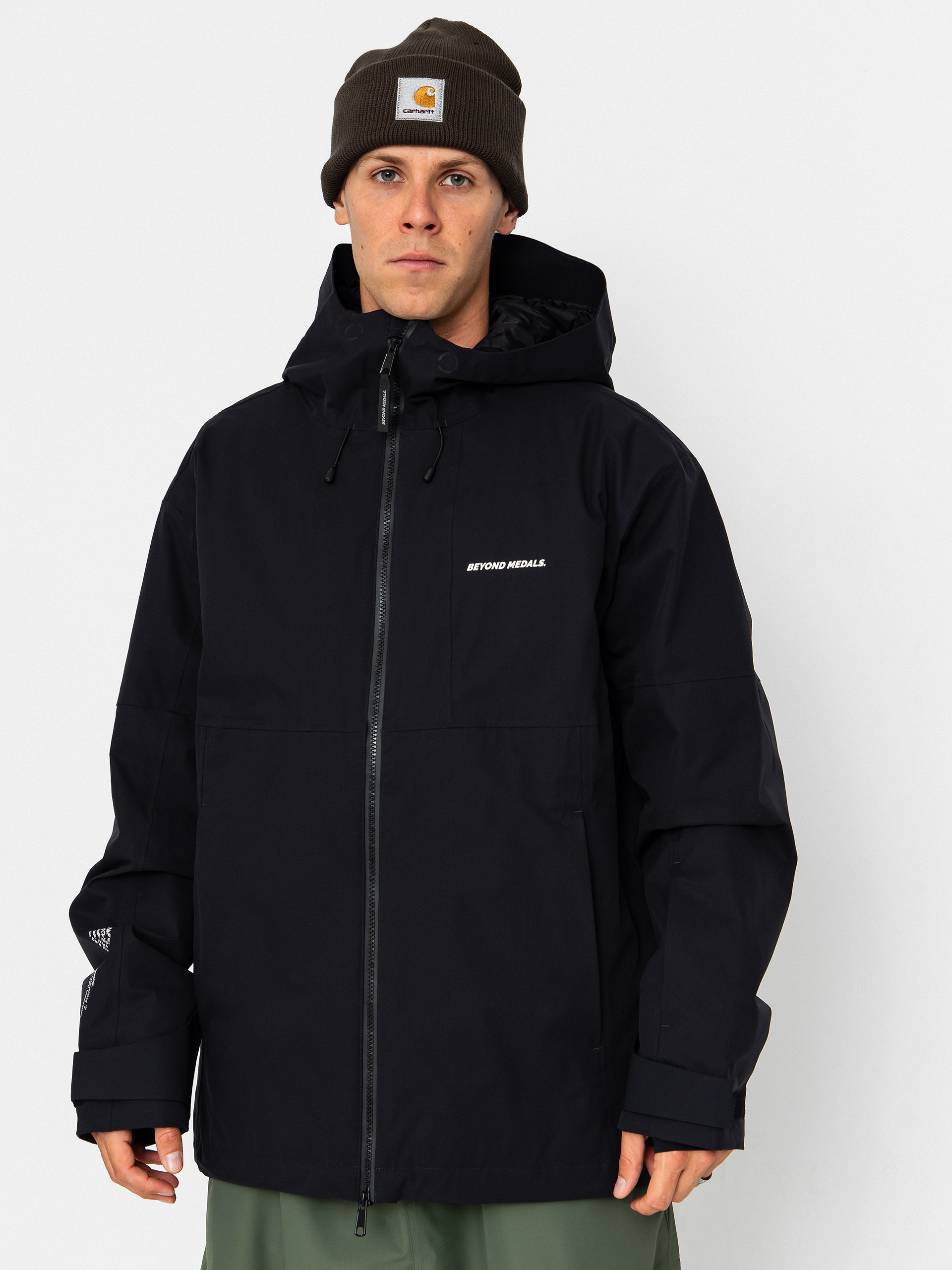 Pánská Snowboardová bunda Beyond Medals Fullzip 2L (black)