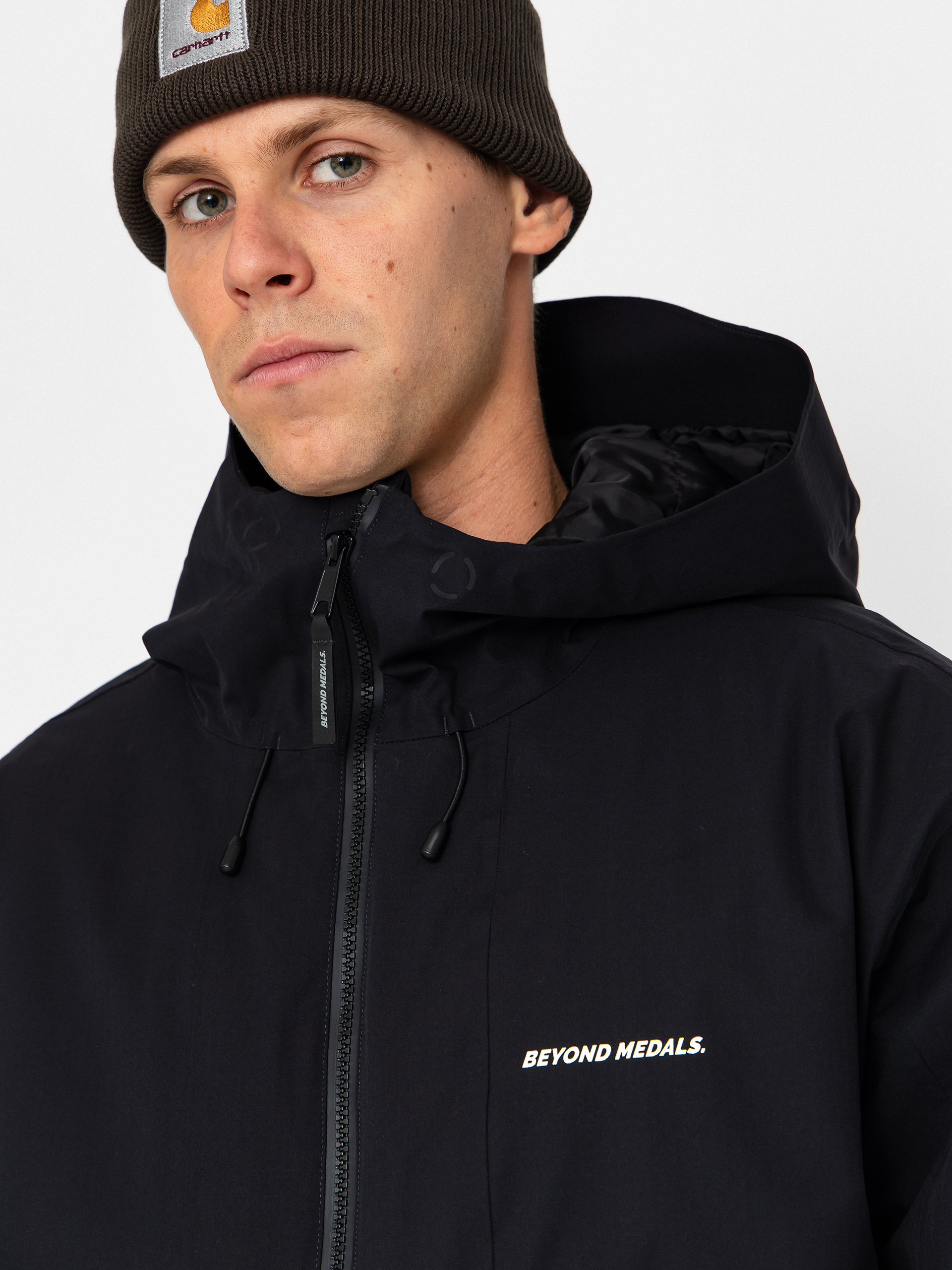 Pánská Snowboardová bunda Beyond Medals Fullzip 2L (black)