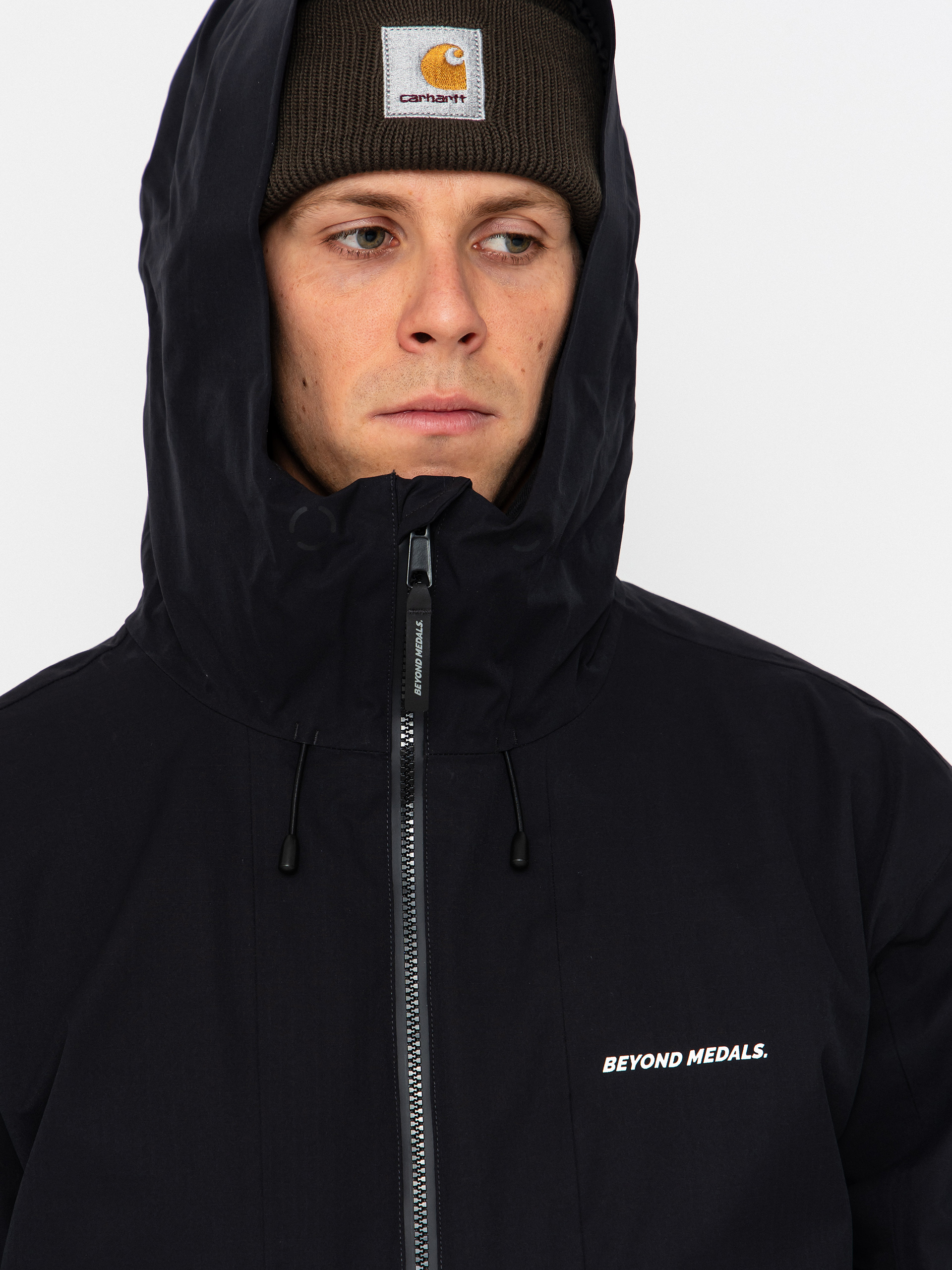 Pánská Snowboardová bunda Beyond Medals Fullzip 2L (black)