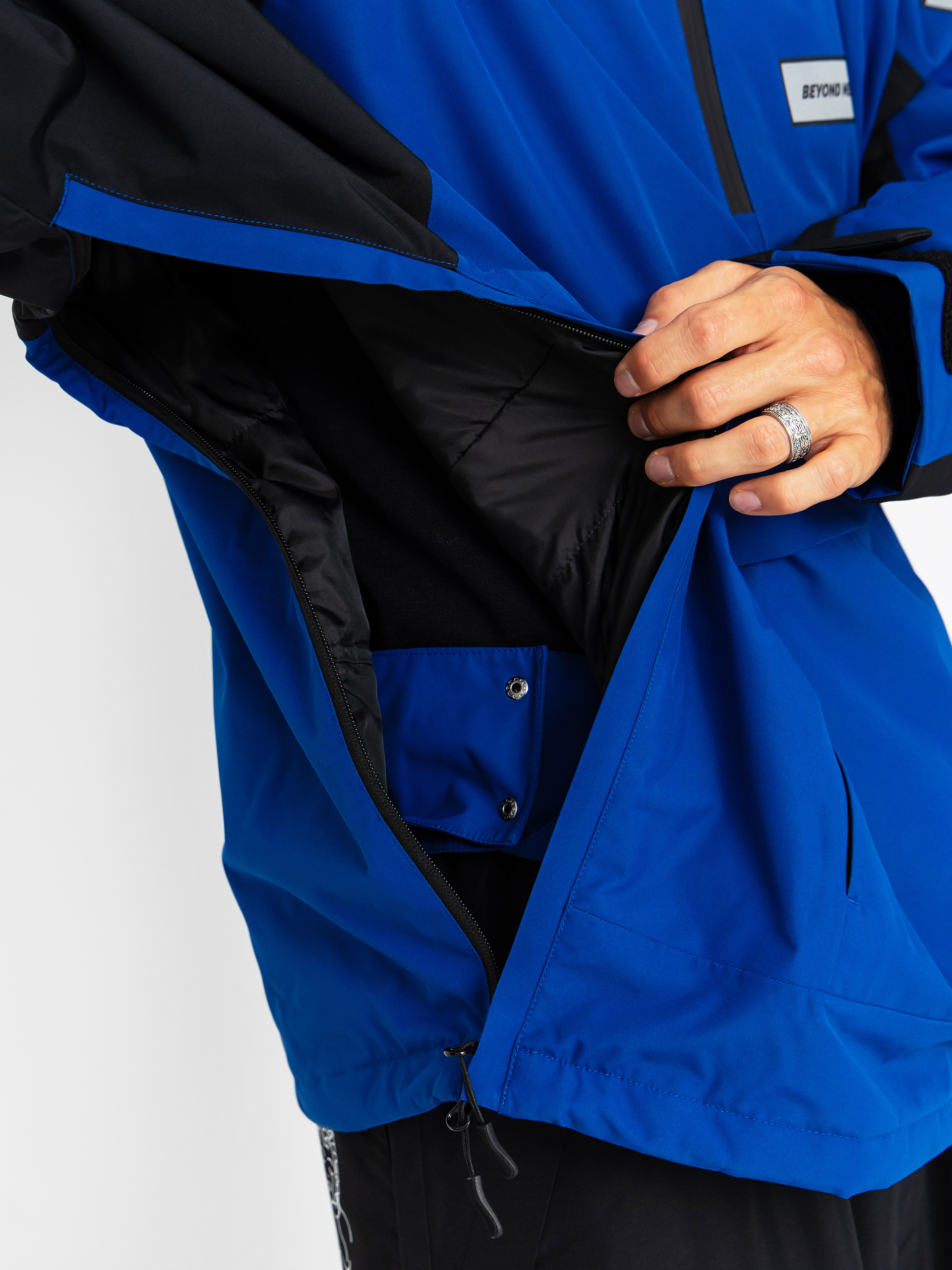 Pánská Snowboardová bunda Beyond Medals Retro Anorak 2L (blue)