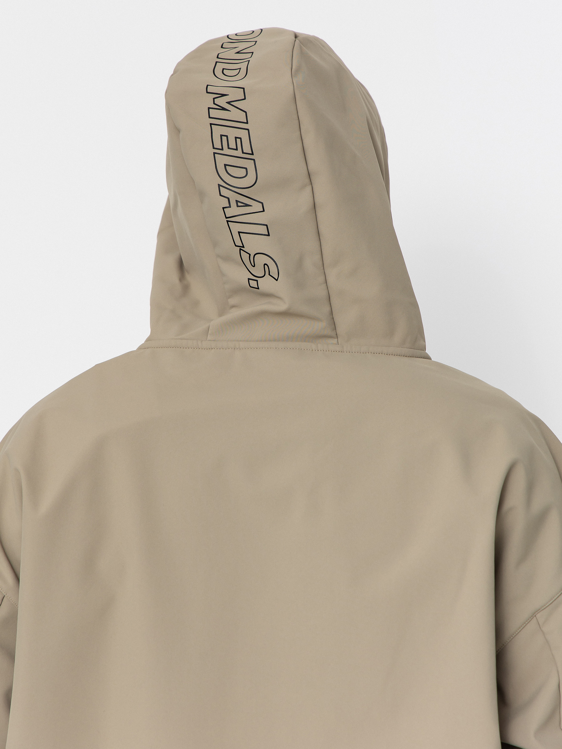 Pánská Snowboardová bunda Beyond Medals Softshell Hoodie (beige)