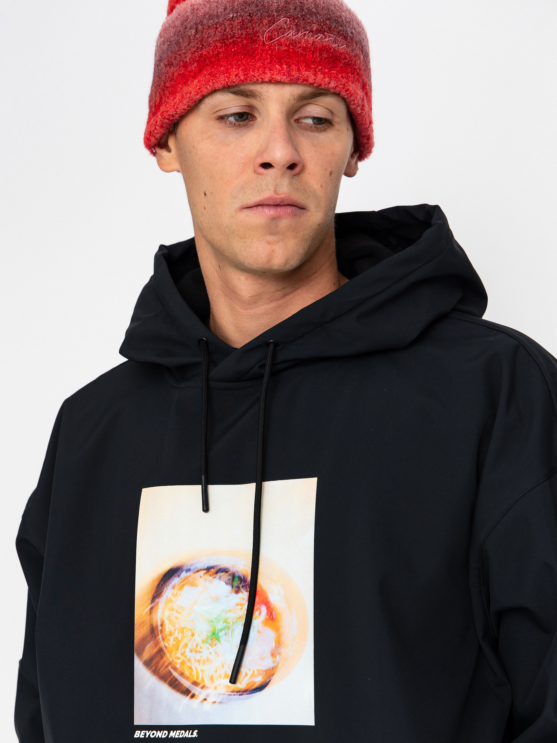 Pánská Snowboardová bunda Beyond Medals Softshell Hoodie (black)