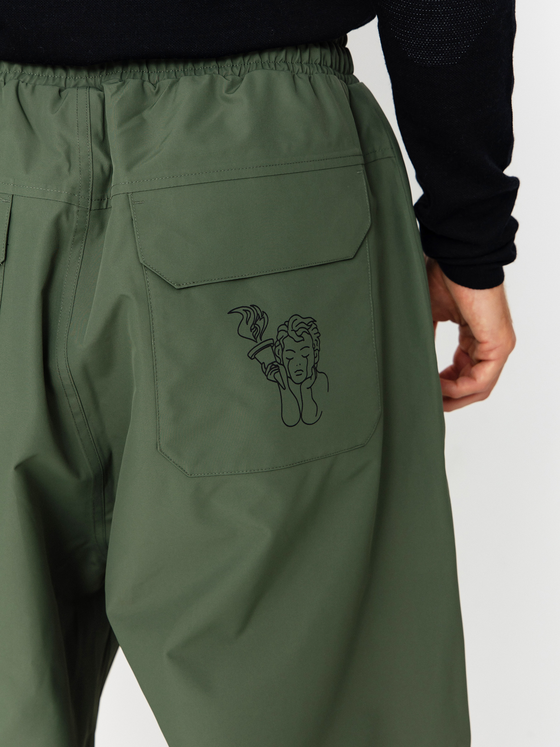 Pánské Snowboardové kalhoty  Beyond Medals Park (dark green)