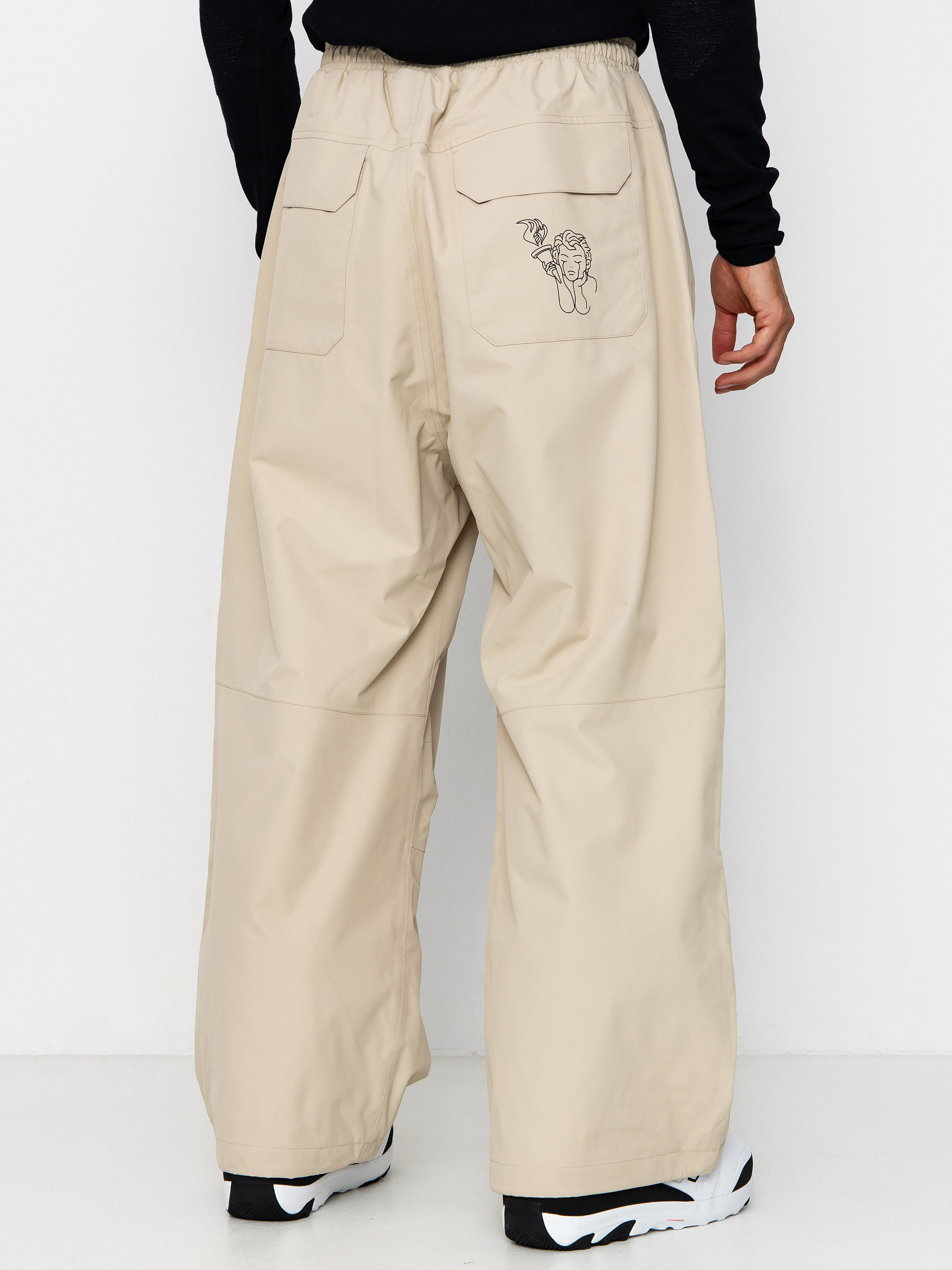 Pánské Snowboardové kalhoty  Beyond Medals Park (beige)