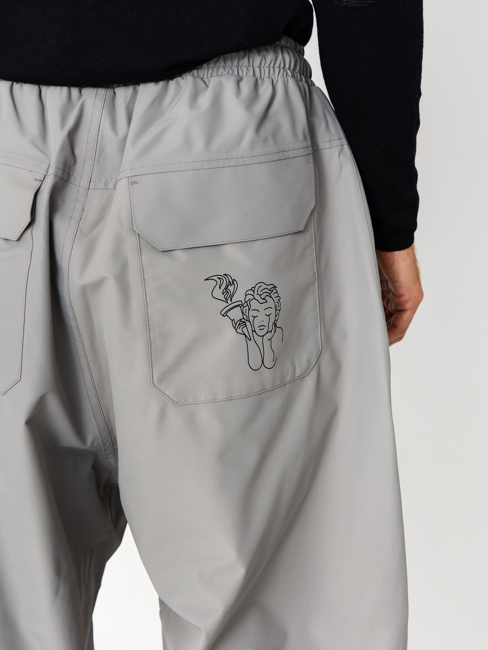 Pánské Snowboardové kalhoty  Beyond Medals Park (grey)