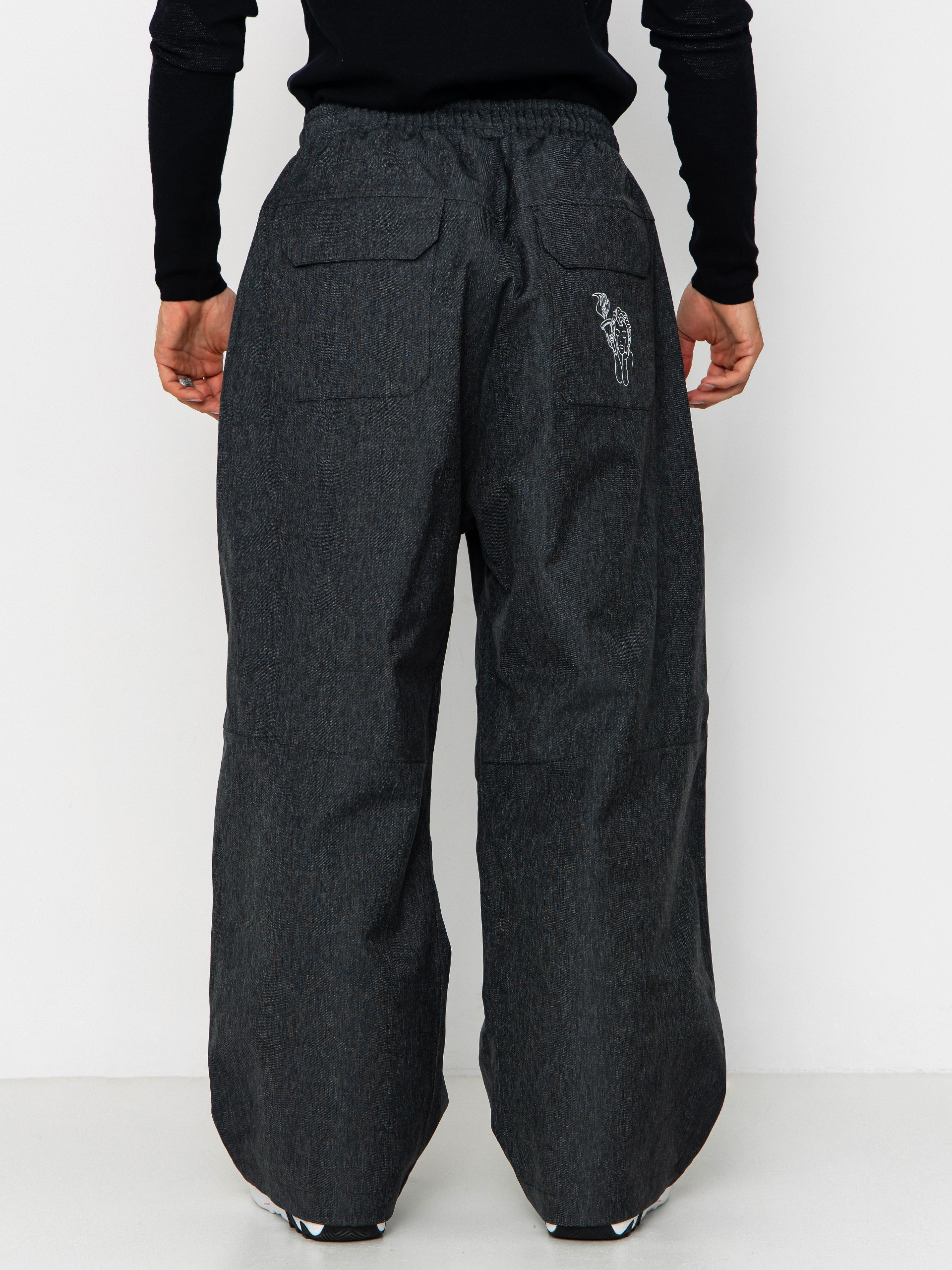 Pánské Snowboardové kalhoty  Beyond Medals Park Denim (dark grey)