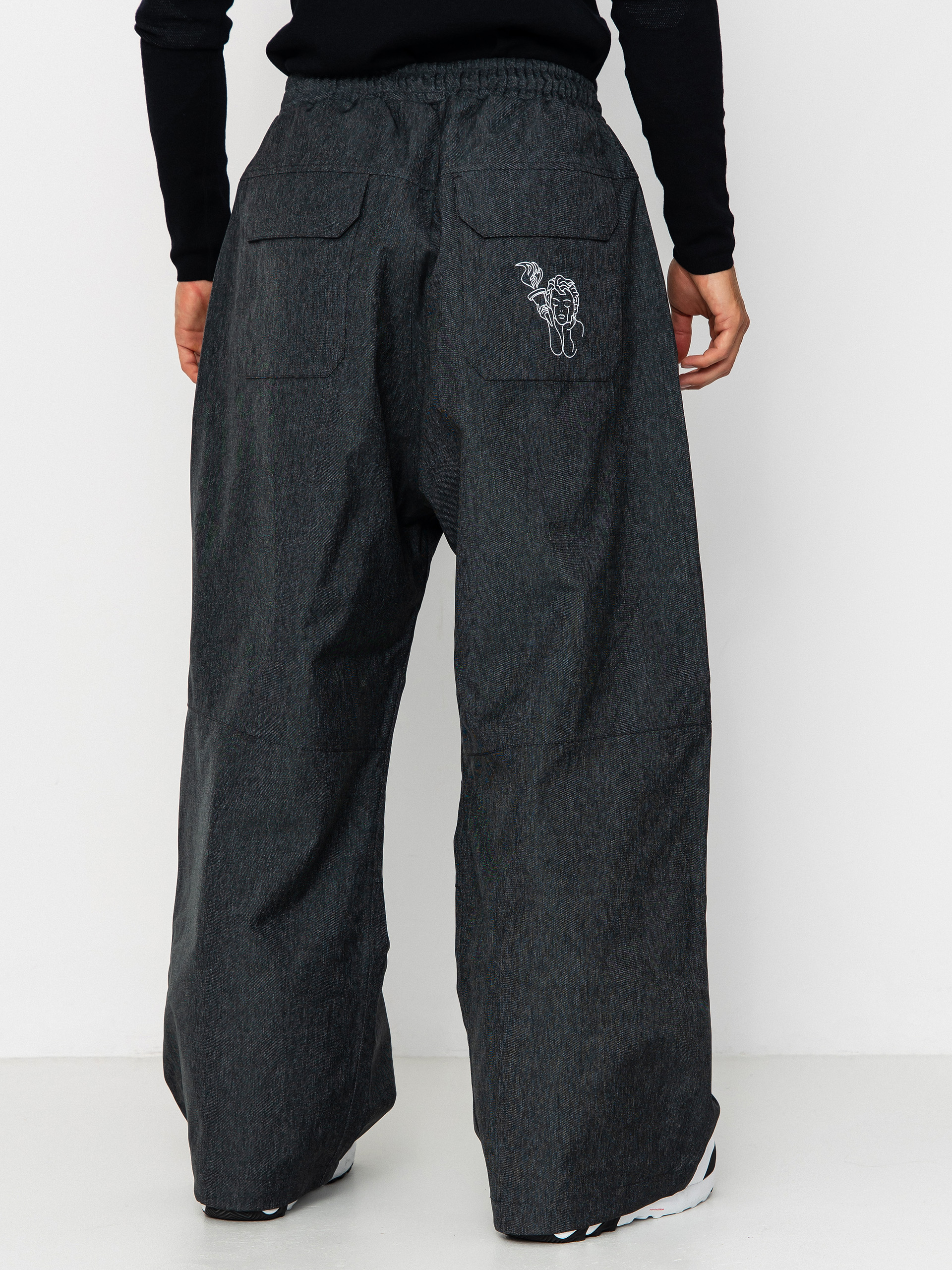 Pánské Snowboardové kalhoty  Beyond Medals Park Denim (dark grey)