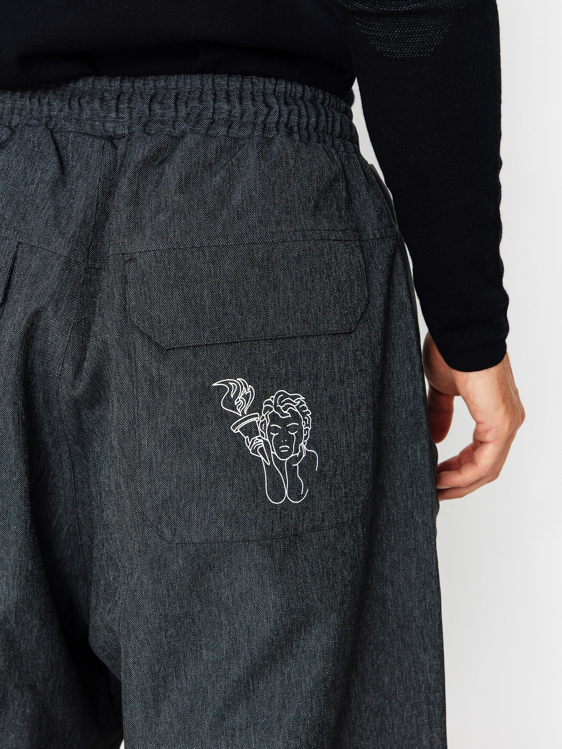 Pánské Snowboardové kalhoty  Beyond Medals Park Denim (dark grey)