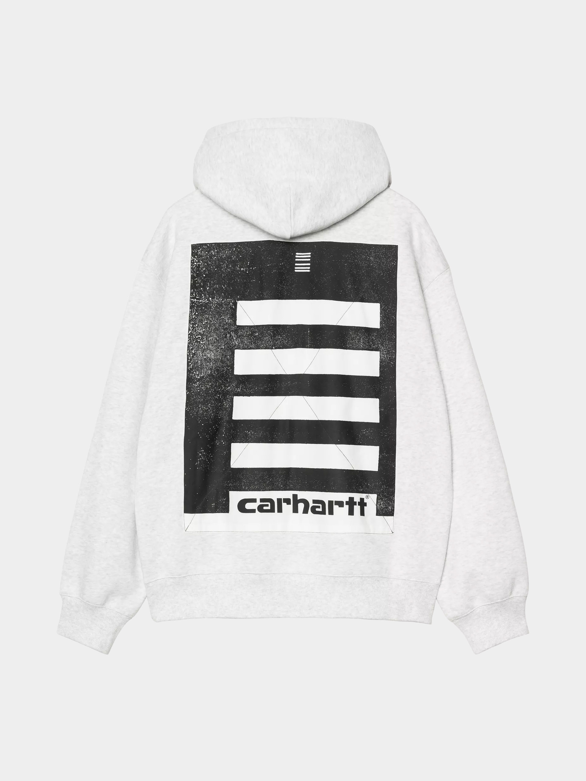 Mikina s kapucí Carhartt WIP Archive Lines ZHD (ash heather)