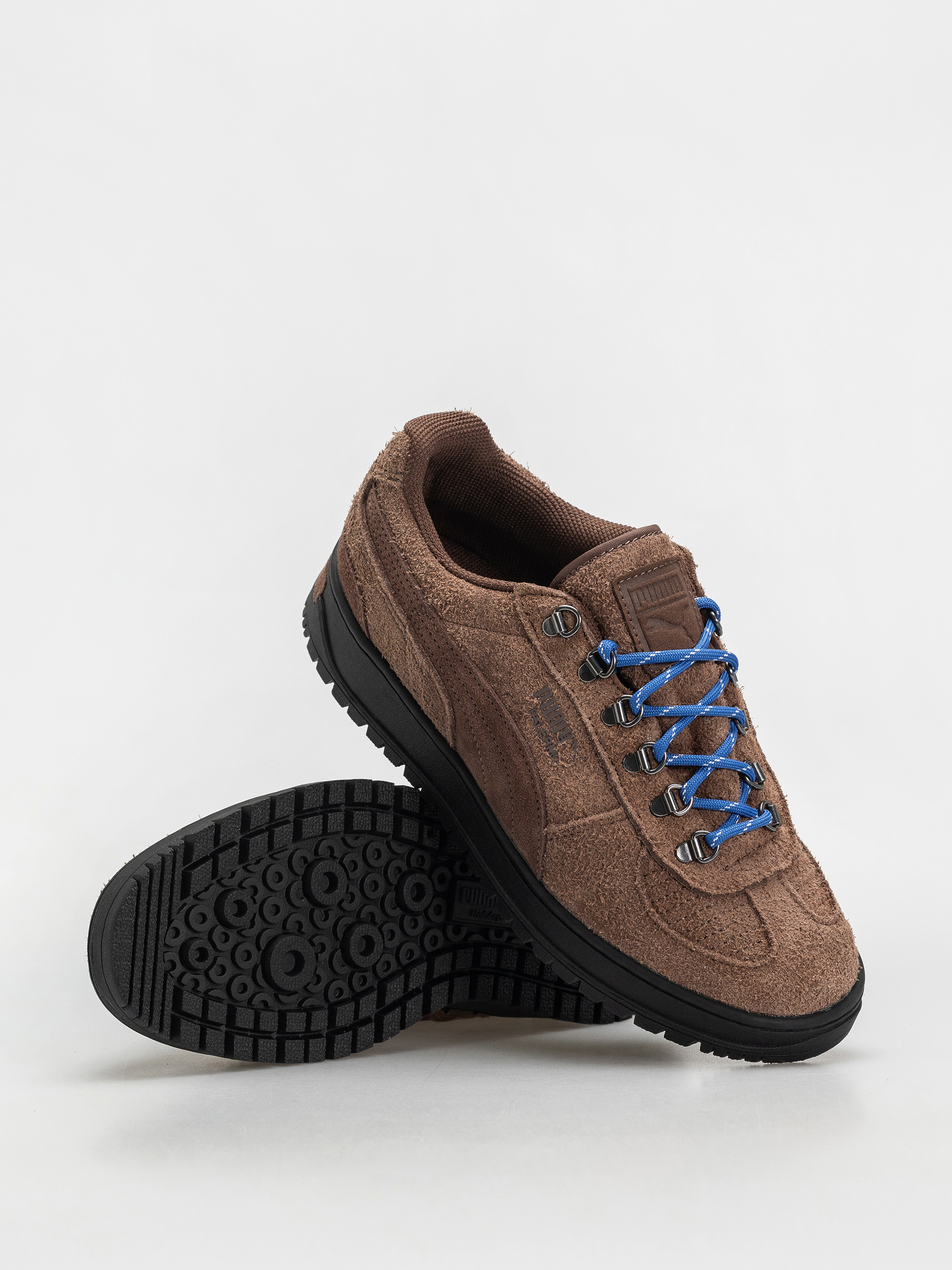 Boty Puma Palermo Alpino Fuzzy (chestnut brown/mountain blue)