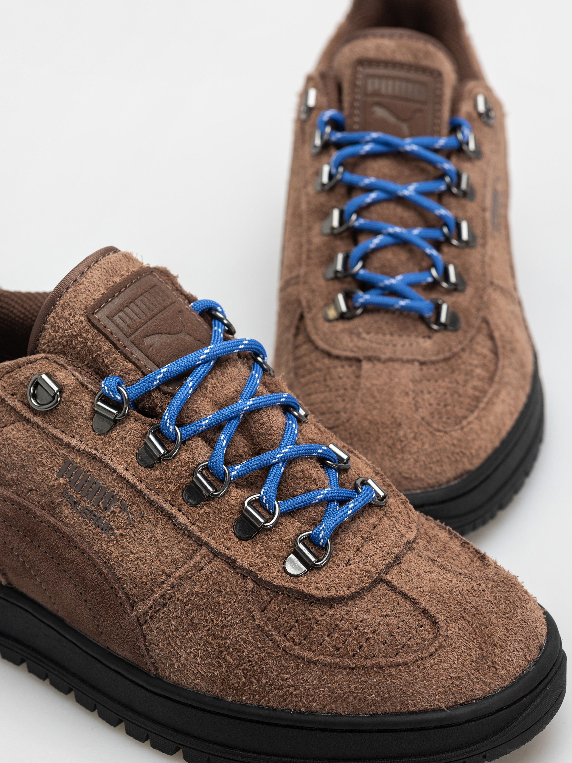 Boty Puma Palermo Alpino Fuzzy (chestnut brown/mountain blue)