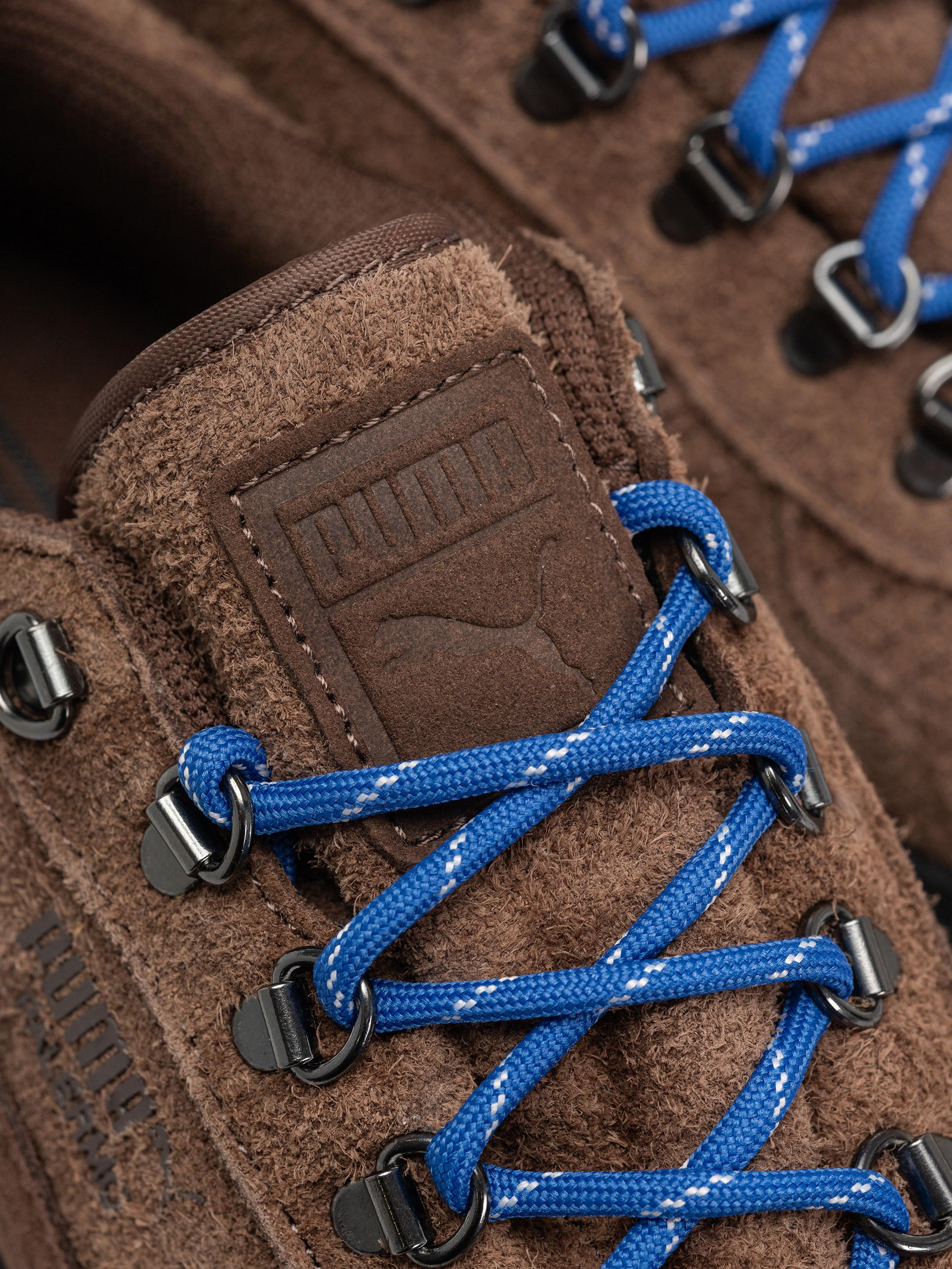 Boty Puma Palermo Alpino Fuzzy (chestnut brown/mountain blue)