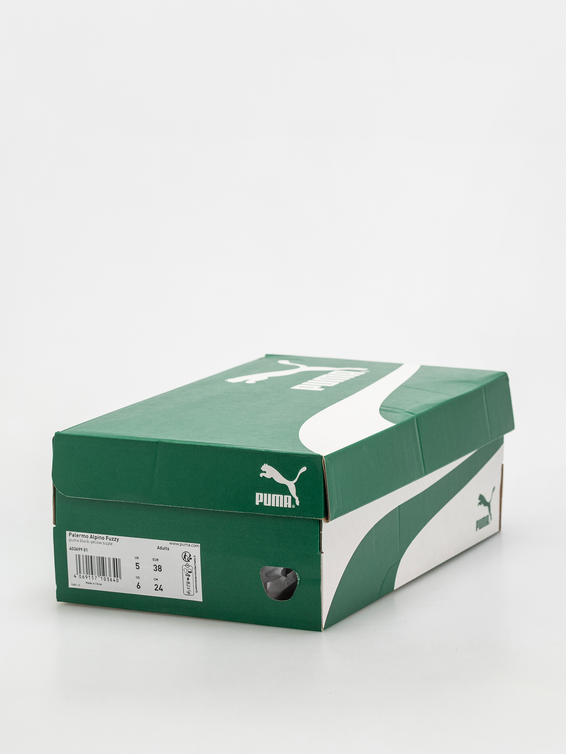 Boty Puma Palermo Alpino Fuzzy (puma black/yellow sizzle)